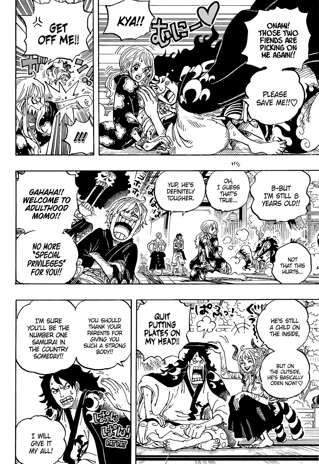 One Piece Manga Chapter 1052 page 11 - A New Morning