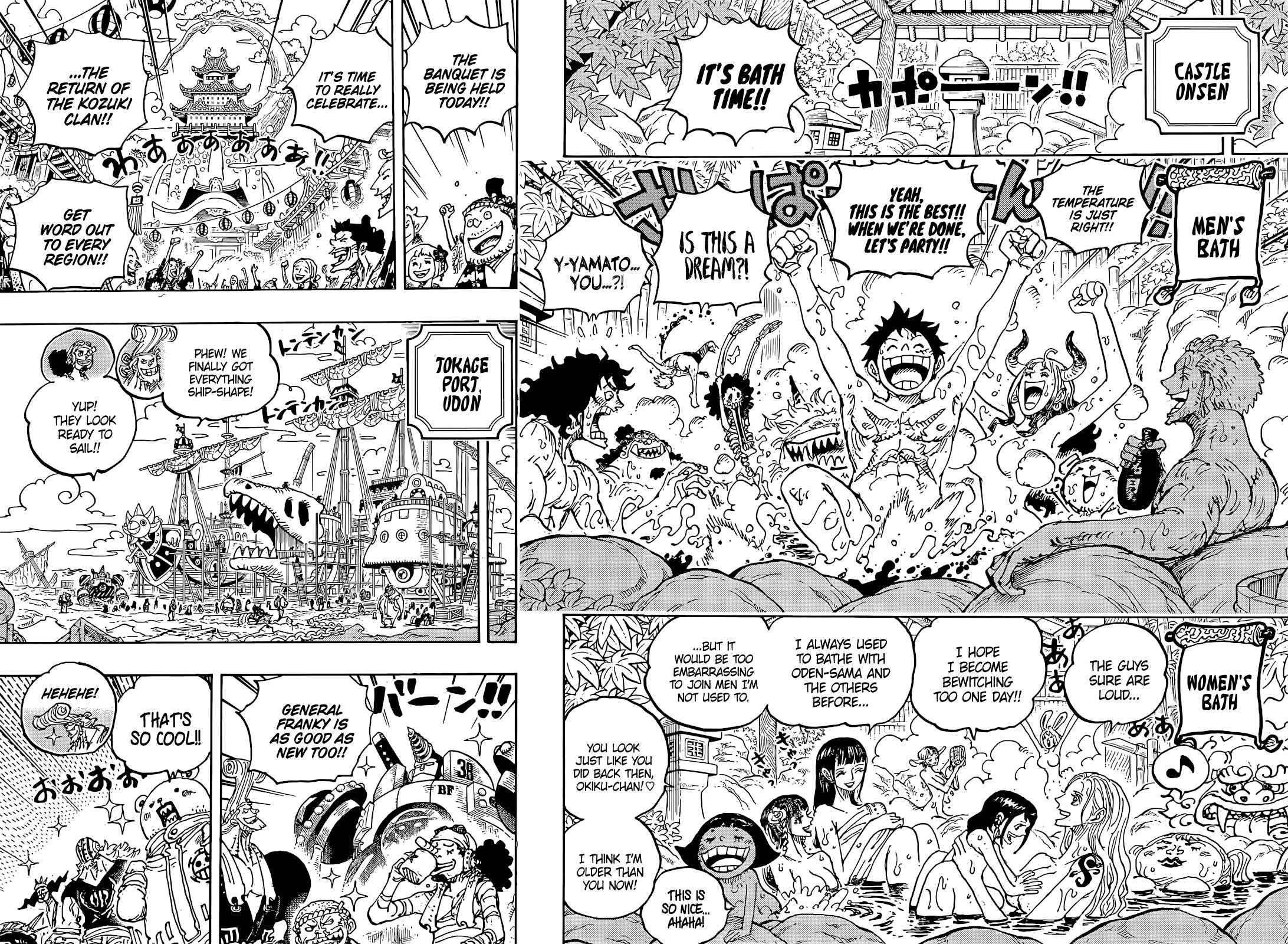 One Piece Manga Chapter 1052 page 13 - A New Morning