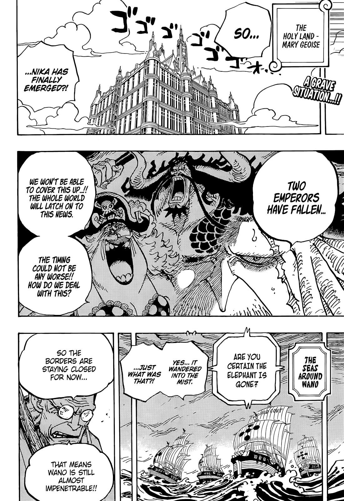 One Piece Manga Chapter 1052 page 2 - A New Morning
