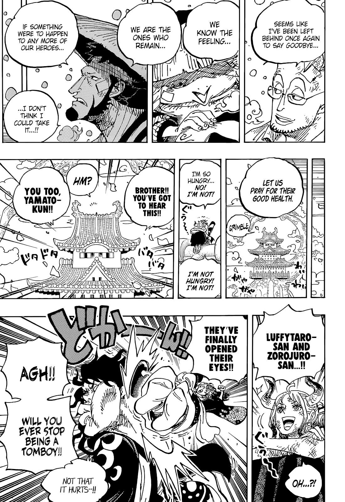 One Piece Manga Chapter 1052 page 9 - A New Morning