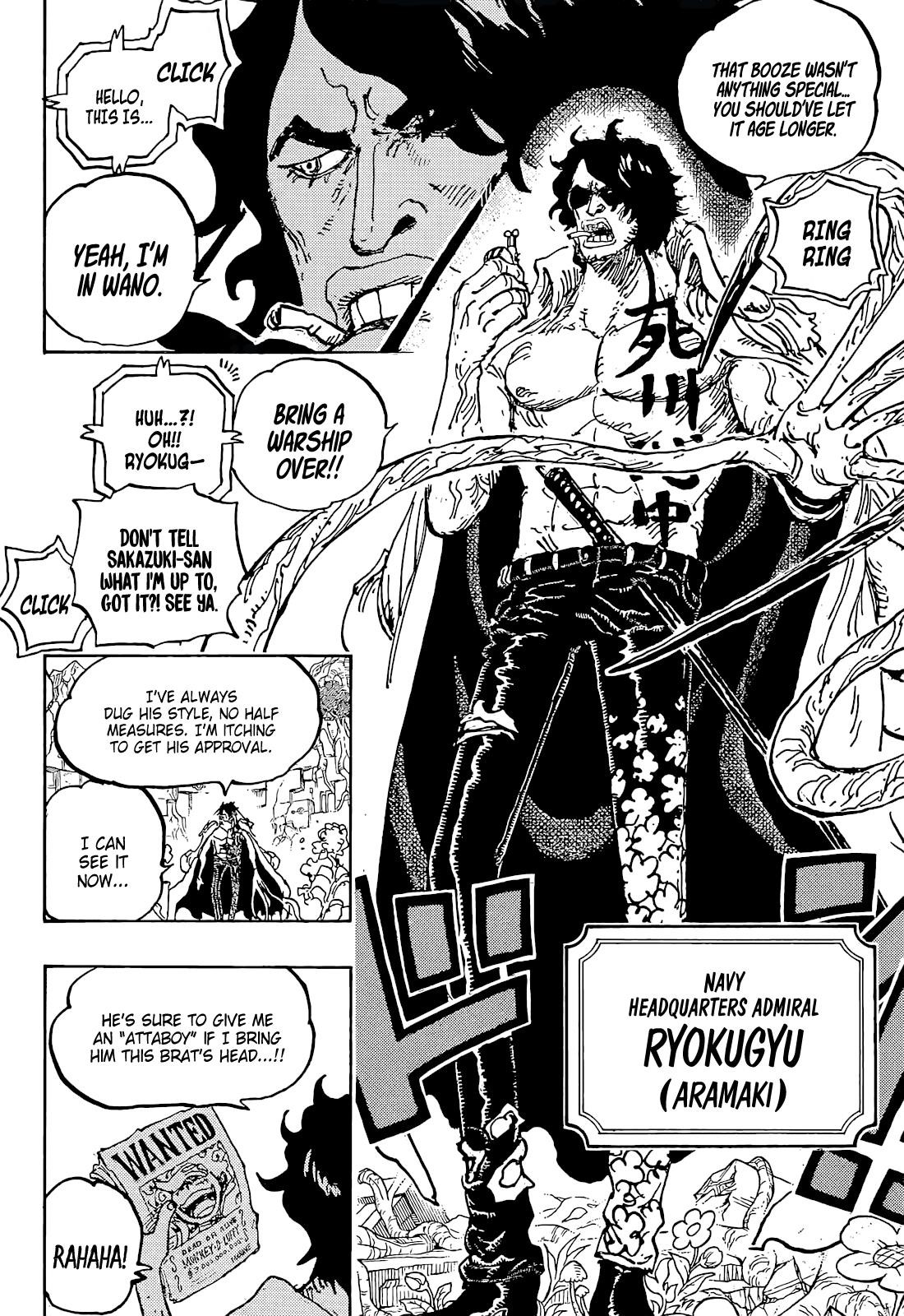 One Piece Manga Chapter 1053 page 11 - New Emperors