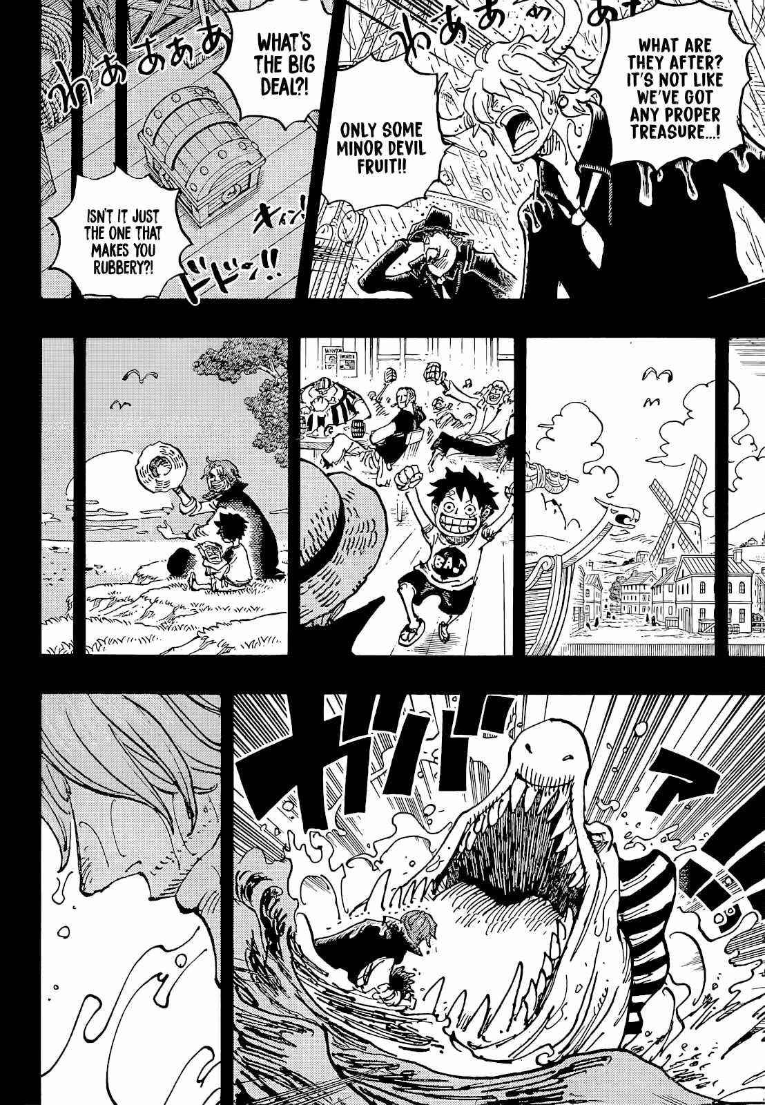 One Piece Manga Chapter 1054 page 10 - Flame Emperor
