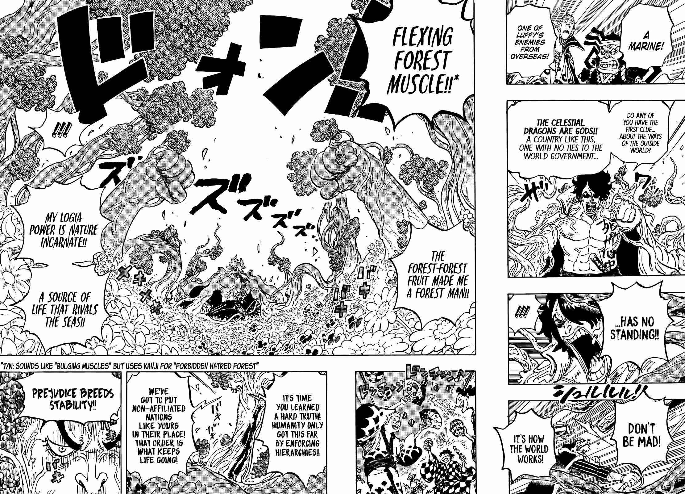 One Piece Manga Chapter 1054 page 4 - Flame Emperor