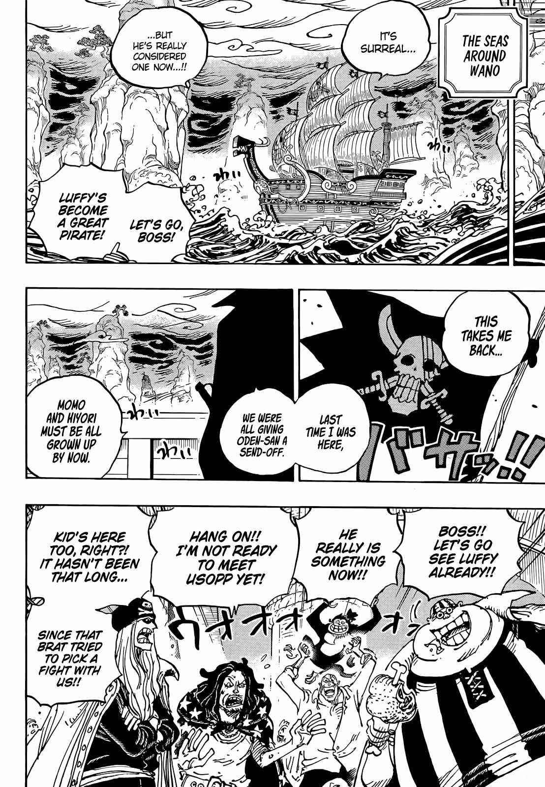 One Piece Manga Chapter 1054 page 8 - Flame Emperor