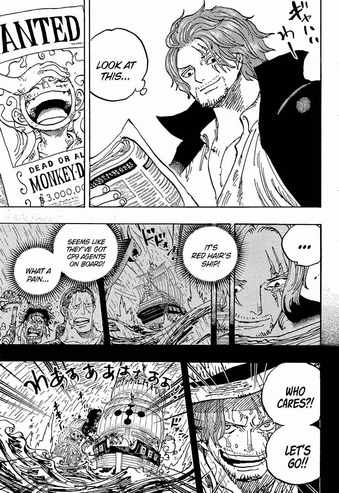 One Piece Manga Chapter 1054 page 9 - Flame Emperor