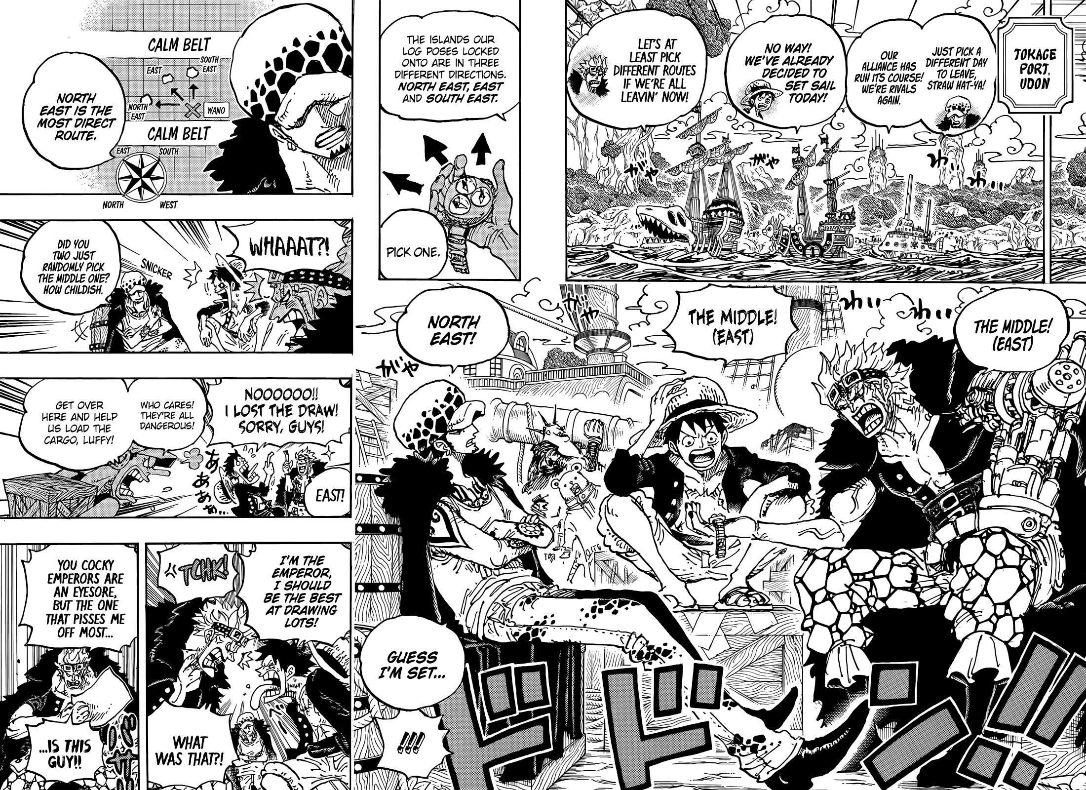One Piece Manga Chapter 1056 page 14 - Cross Guild