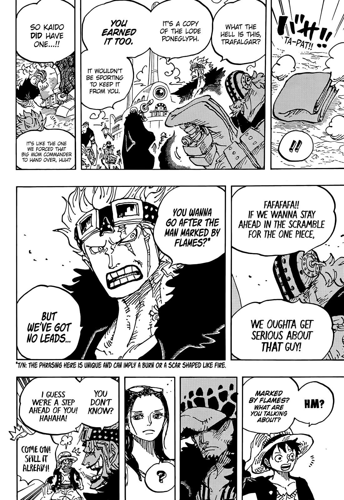 One Piece Manga Chapter 1056 page 17 - Cross Guild
