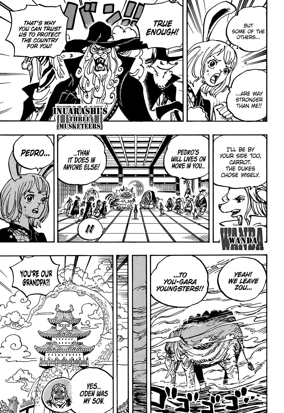 One Piece Manga Chapter 1056 page 7 - Cross Guild