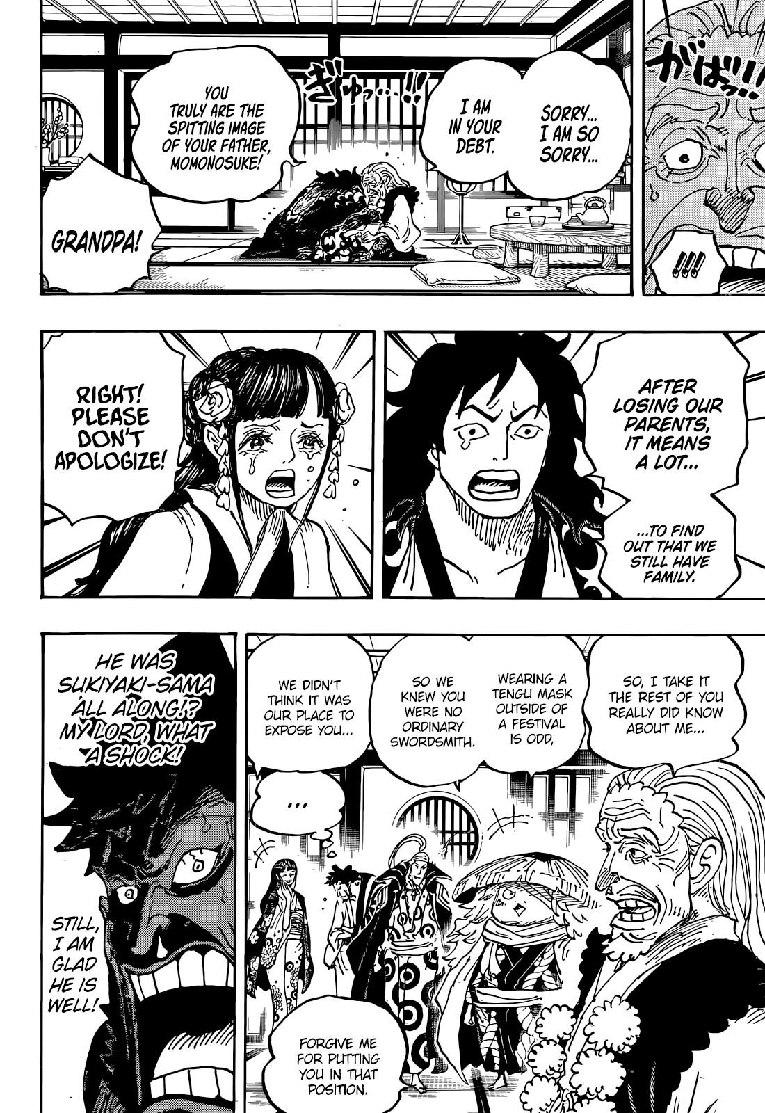 One Piece Manga Chapter 1056 page 8 - Cross Guild