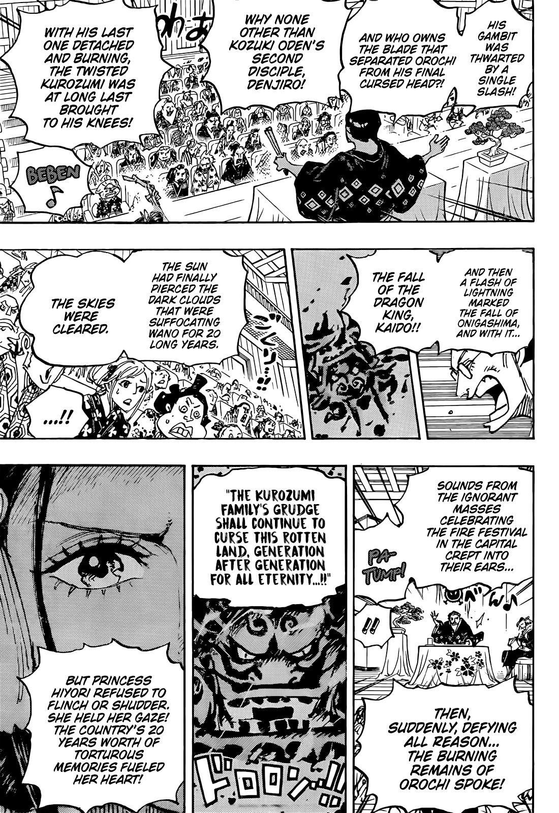 One Piece Manga Chapter 1057 page 14 - The End