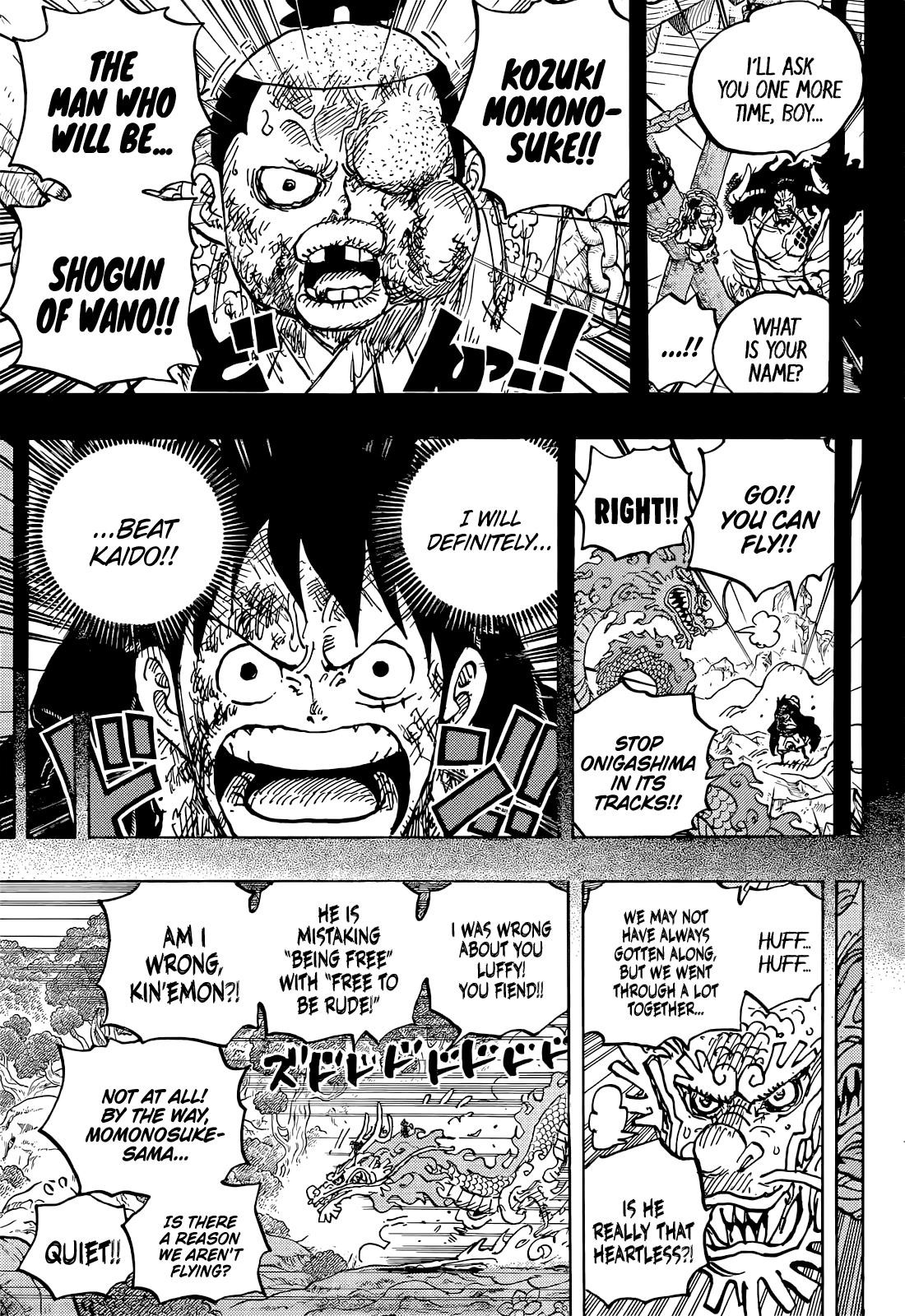 One Piece Manga Chapter 1057 page 6 - The End