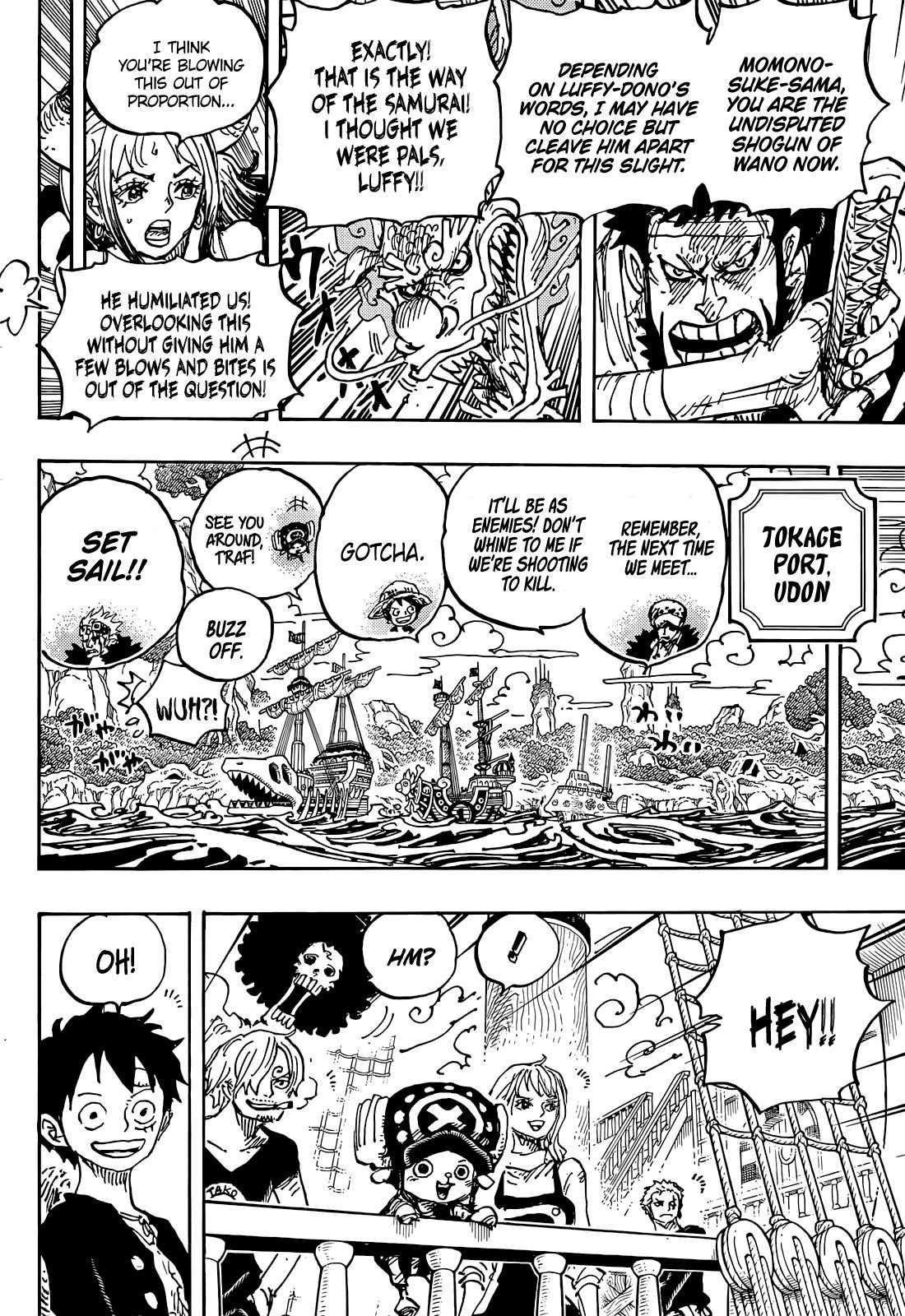 One Piece Manga Chapter 1057 page 7 - The End