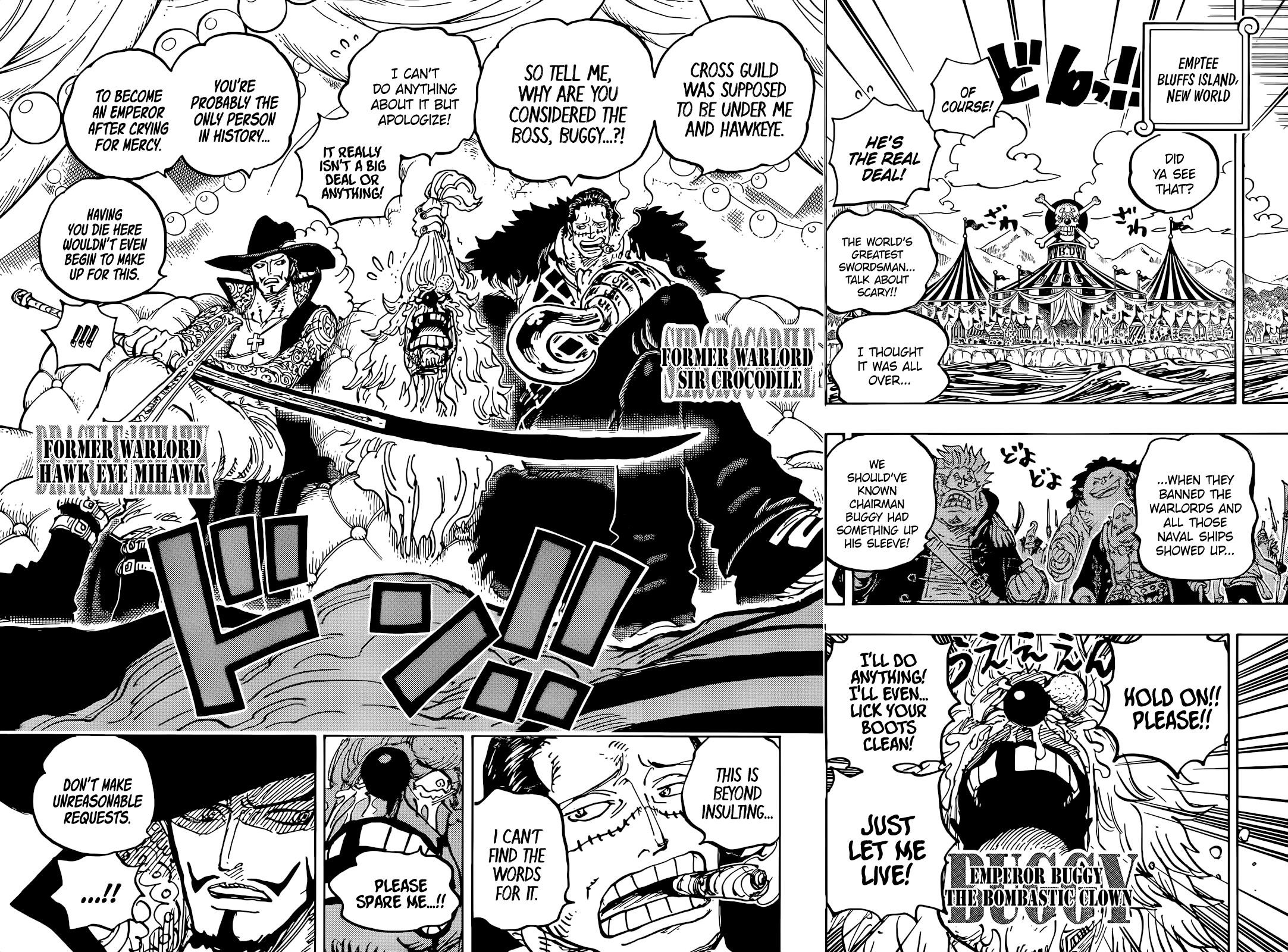 One Piece Manga Chapter 1058 page 6 - New Emperor