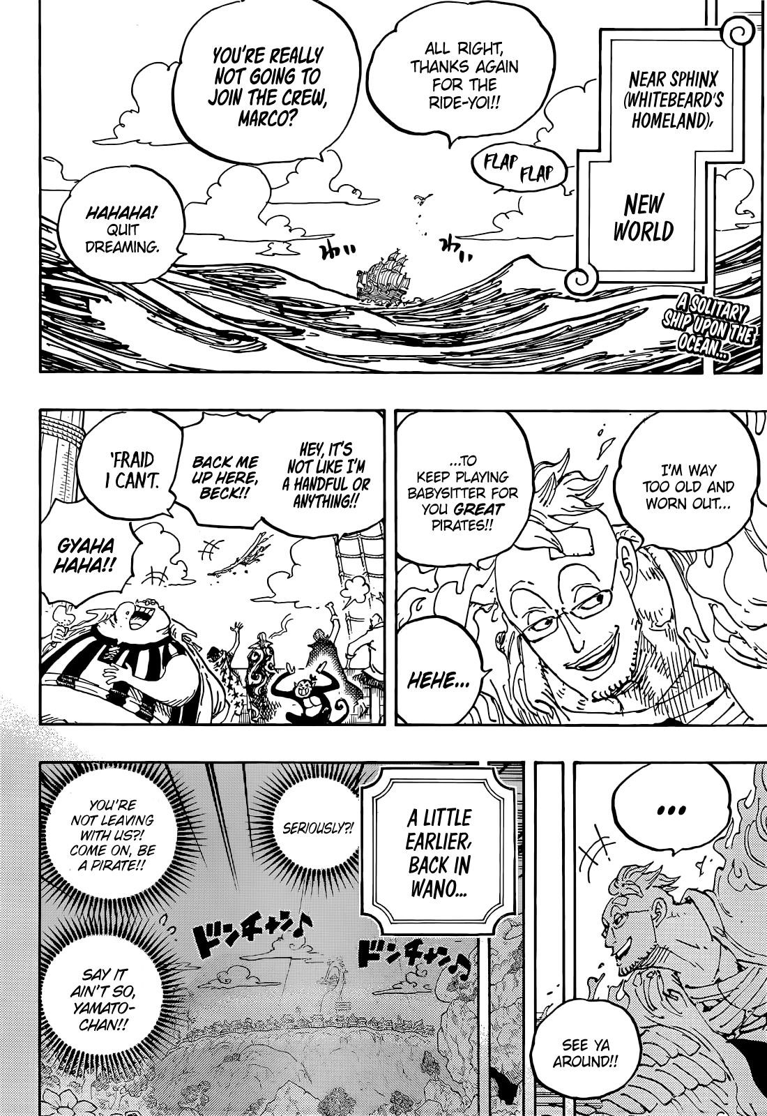One Piece Manga Chapter 1059 page 2 - The Matter Involving Captain Koby