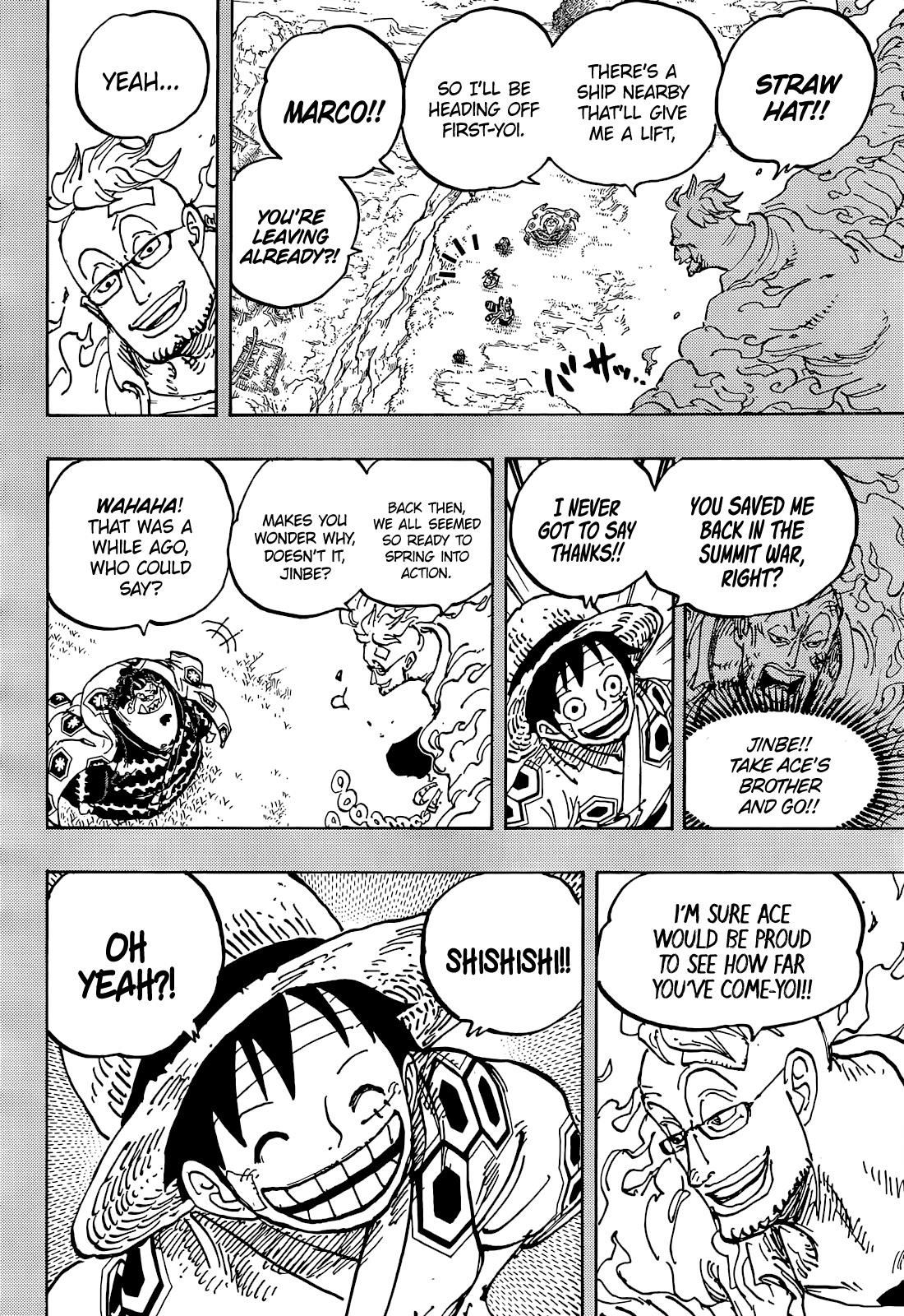 One Piece Manga Chapter 1059 page 4 - The Matter Involving Captain Koby