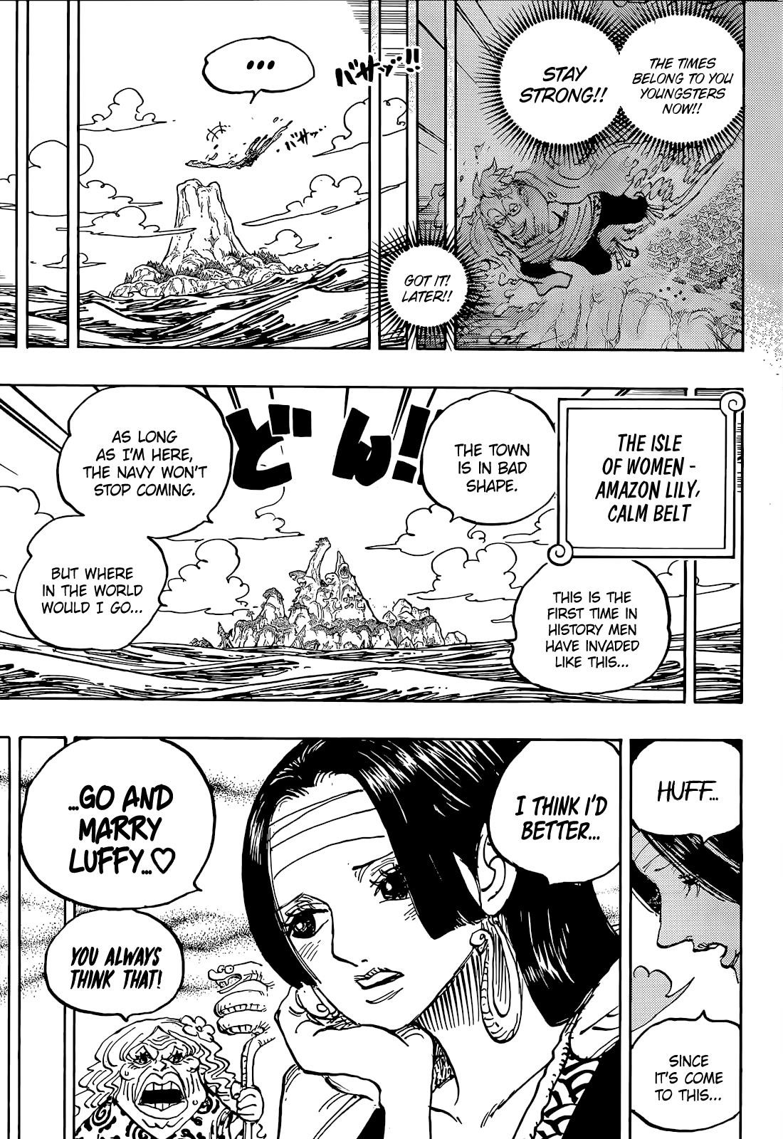 One Piece Manga Chapter 1059 page 5 - The Matter Involving Captain Koby