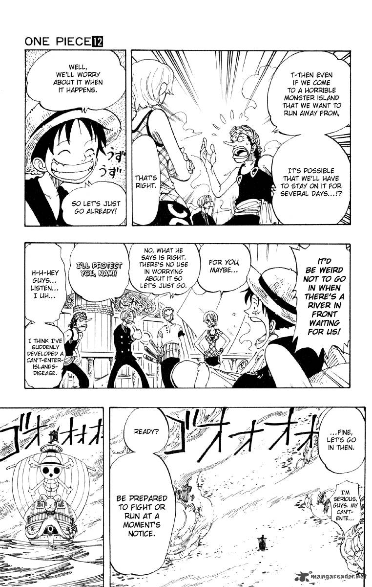 One Piece Manga Chapter 106 page 15 - The Town of Welcome