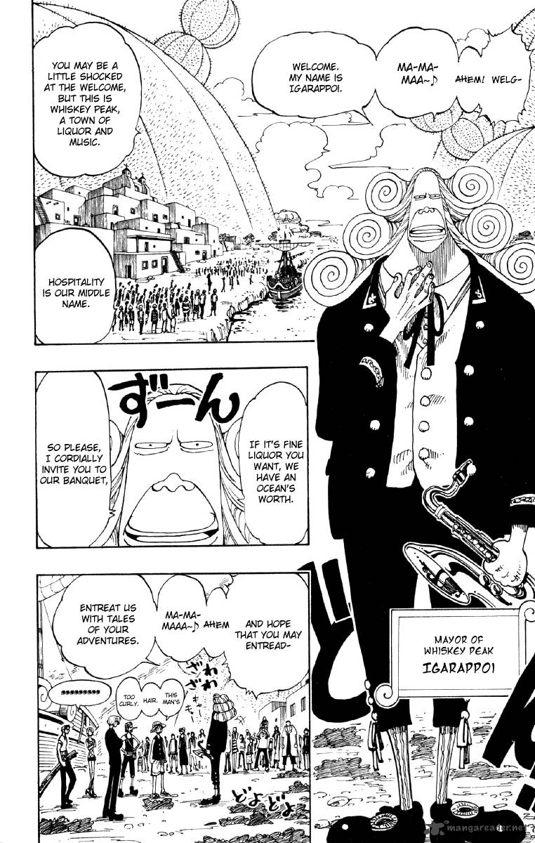 One Piece Manga Chapter 106 page 18 - The Town of Welcome