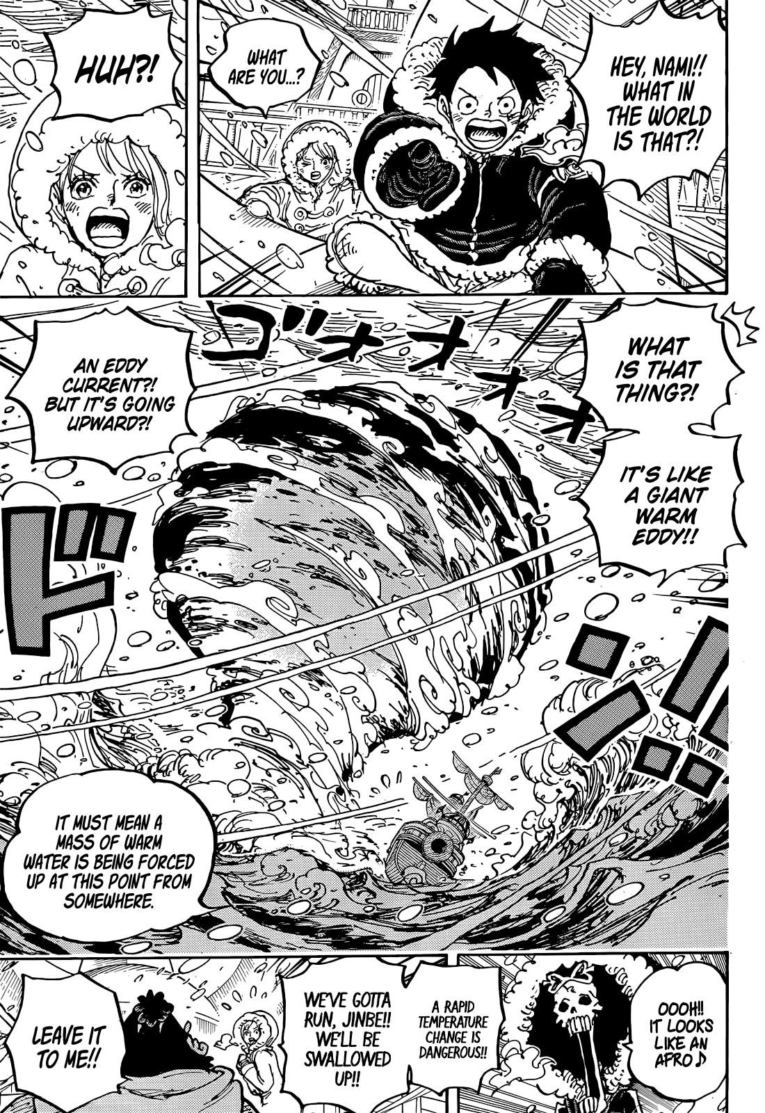 One Piece Manga Chapter 1060 page 15 - Luffy's Dream