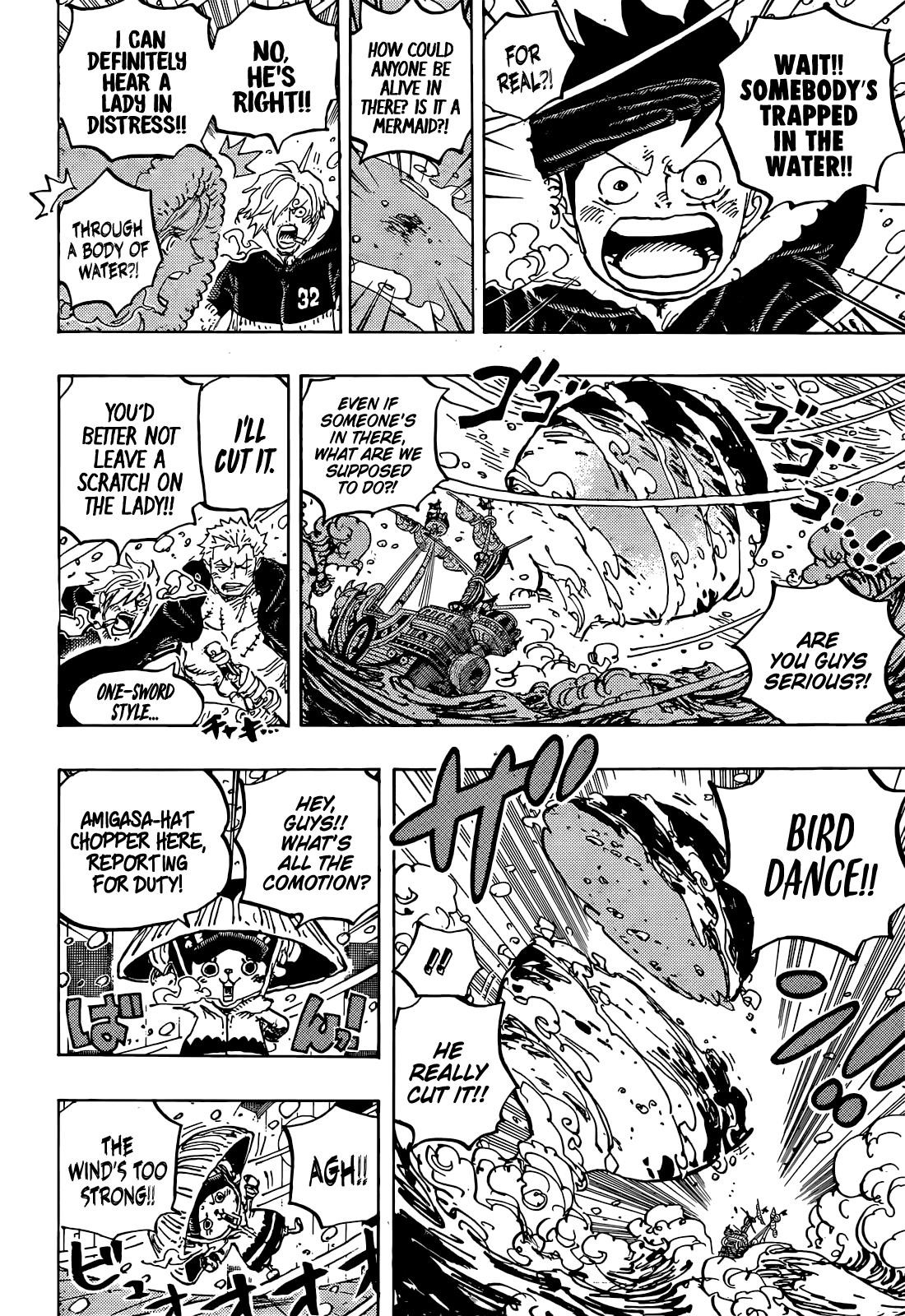 One Piece Manga Chapter 1060 page 16 - Luffy's Dream