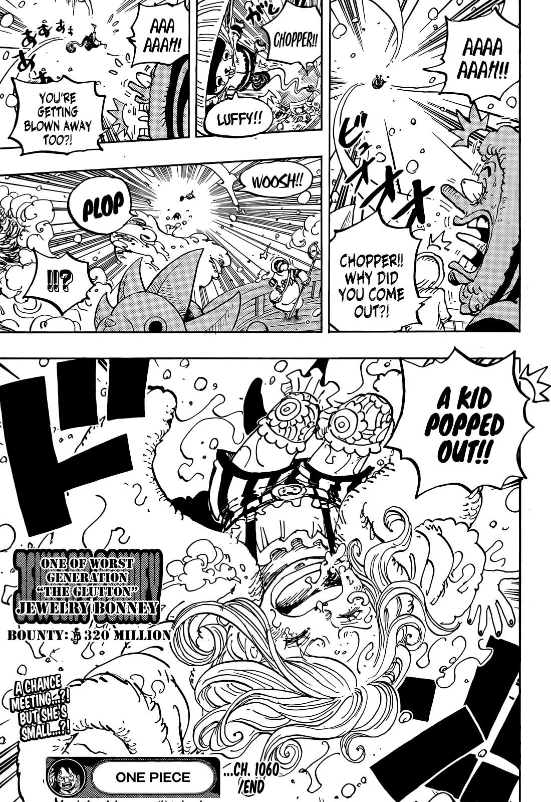 One Piece Manga Chapter 1060 page 17 - Luffy's Dream