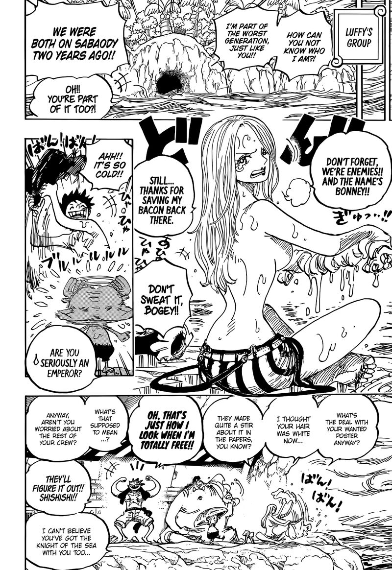 One Piece Manga Chapter 1061 page 10 - Future Island Egghead