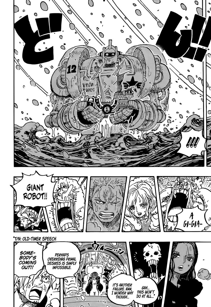 One Piece Manga Chapter 1061 page 12 - Future Island Egghead
