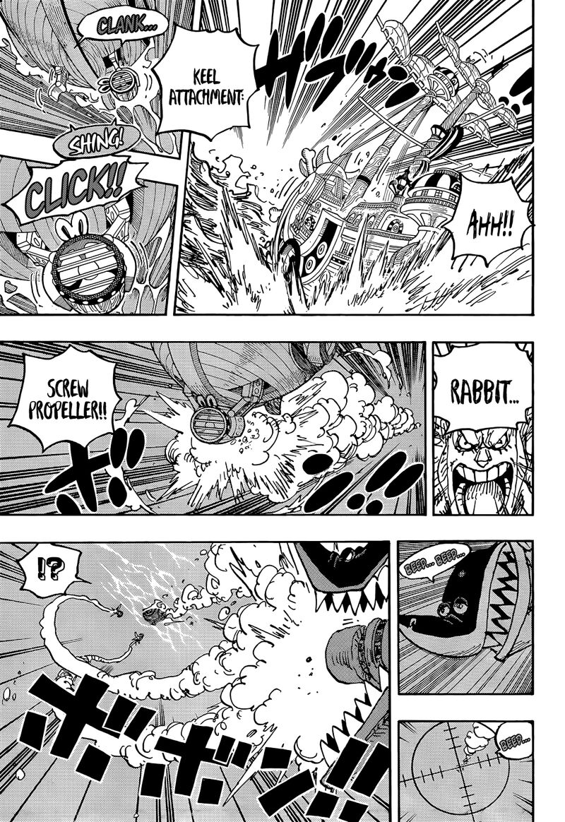 One Piece Manga Chapter 1061 page 4 - Future Island Egghead