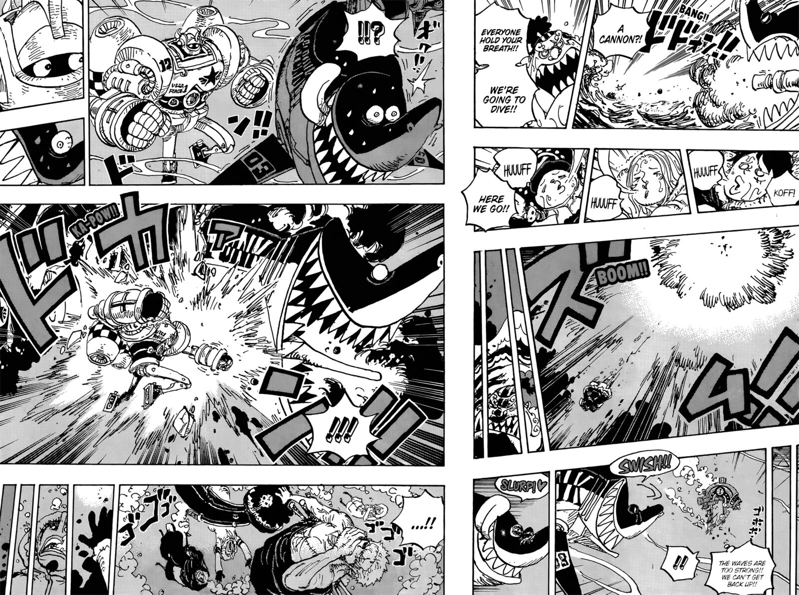 One Piece Manga Chapter 1061 page 7 - Future Island Egghead
