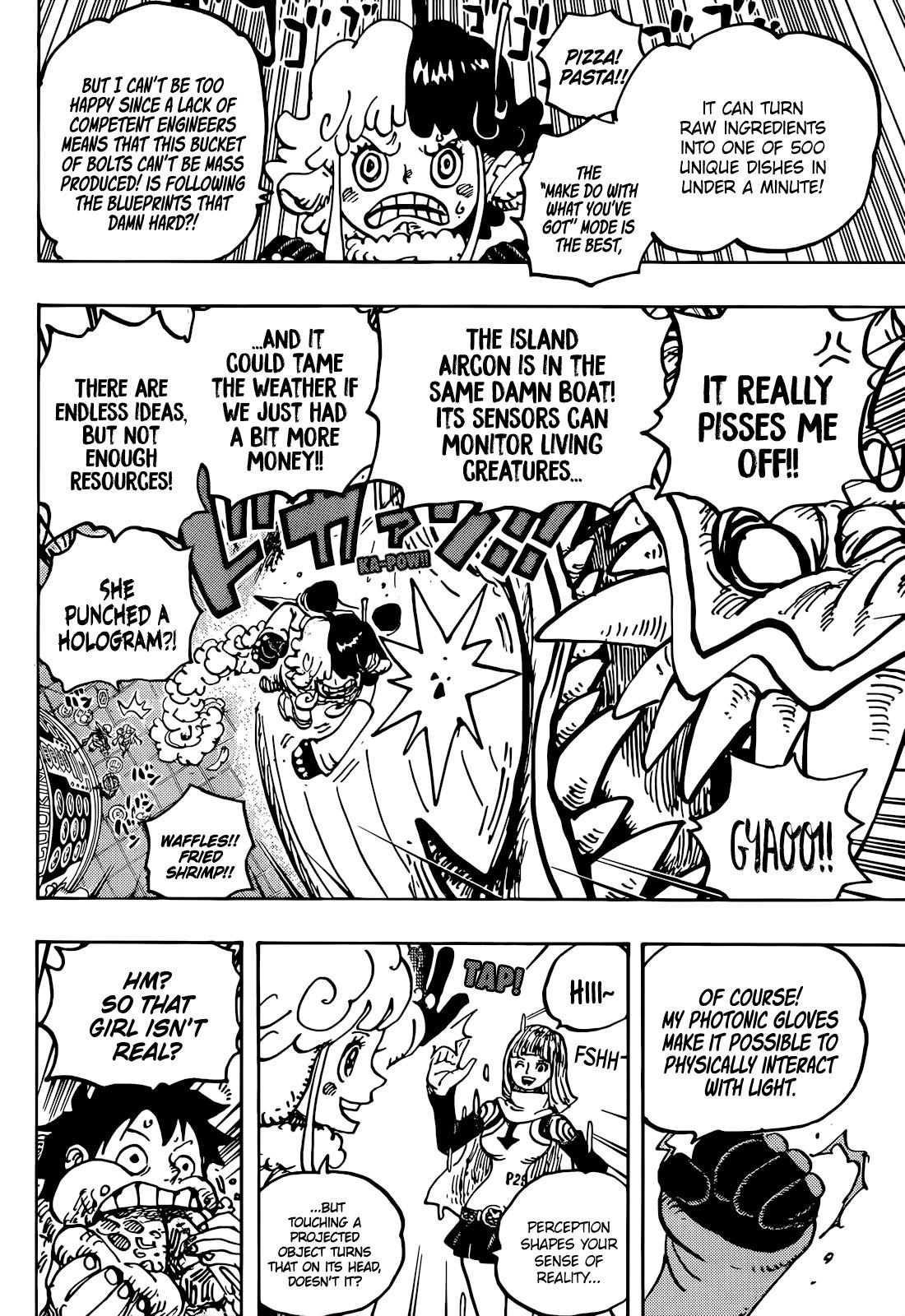 One Piece Manga Chapter 1062 page 12 - Adventure in the Land of Science