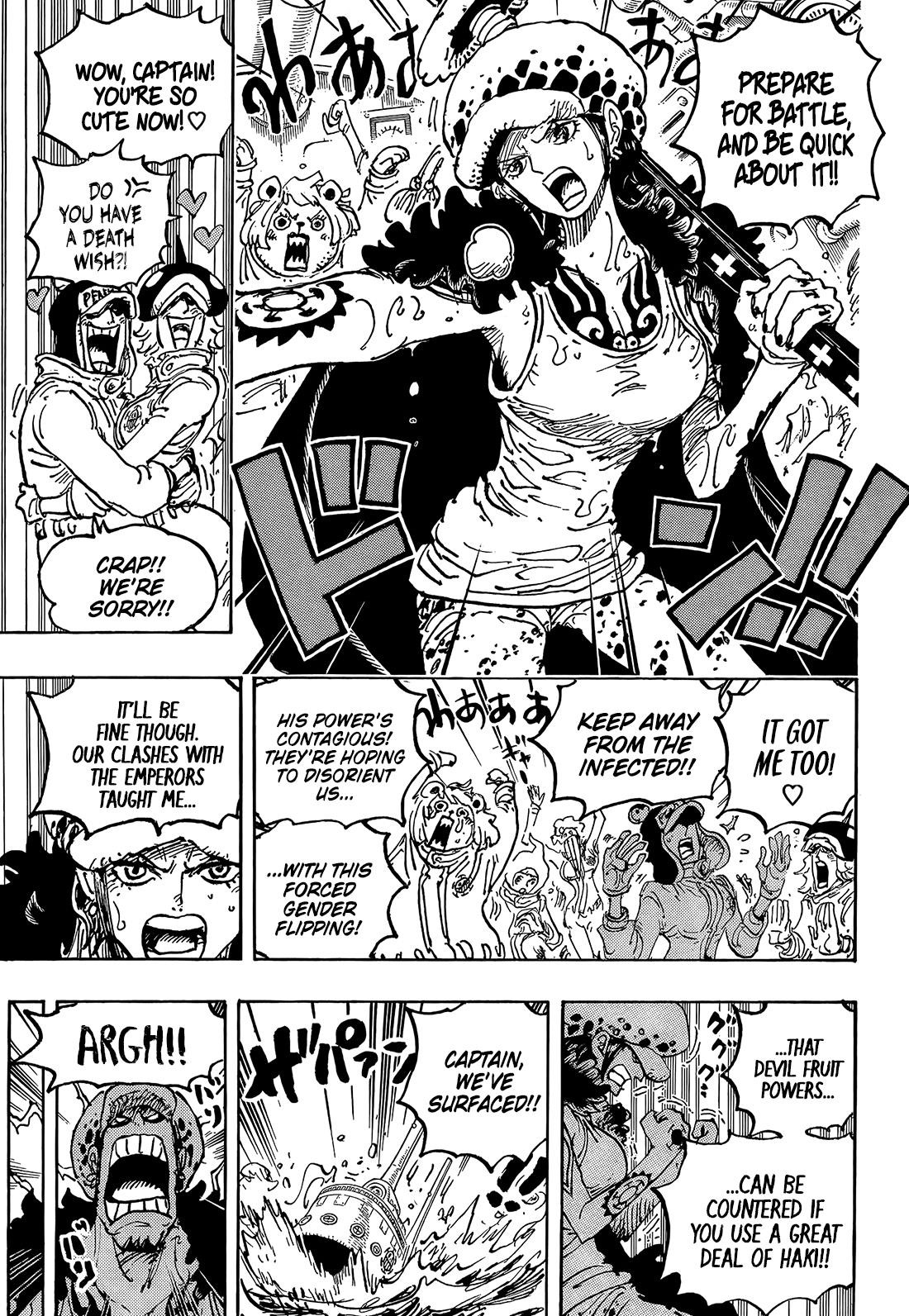 One Piece Manga Chapter 1063 page 10 - My Only Family