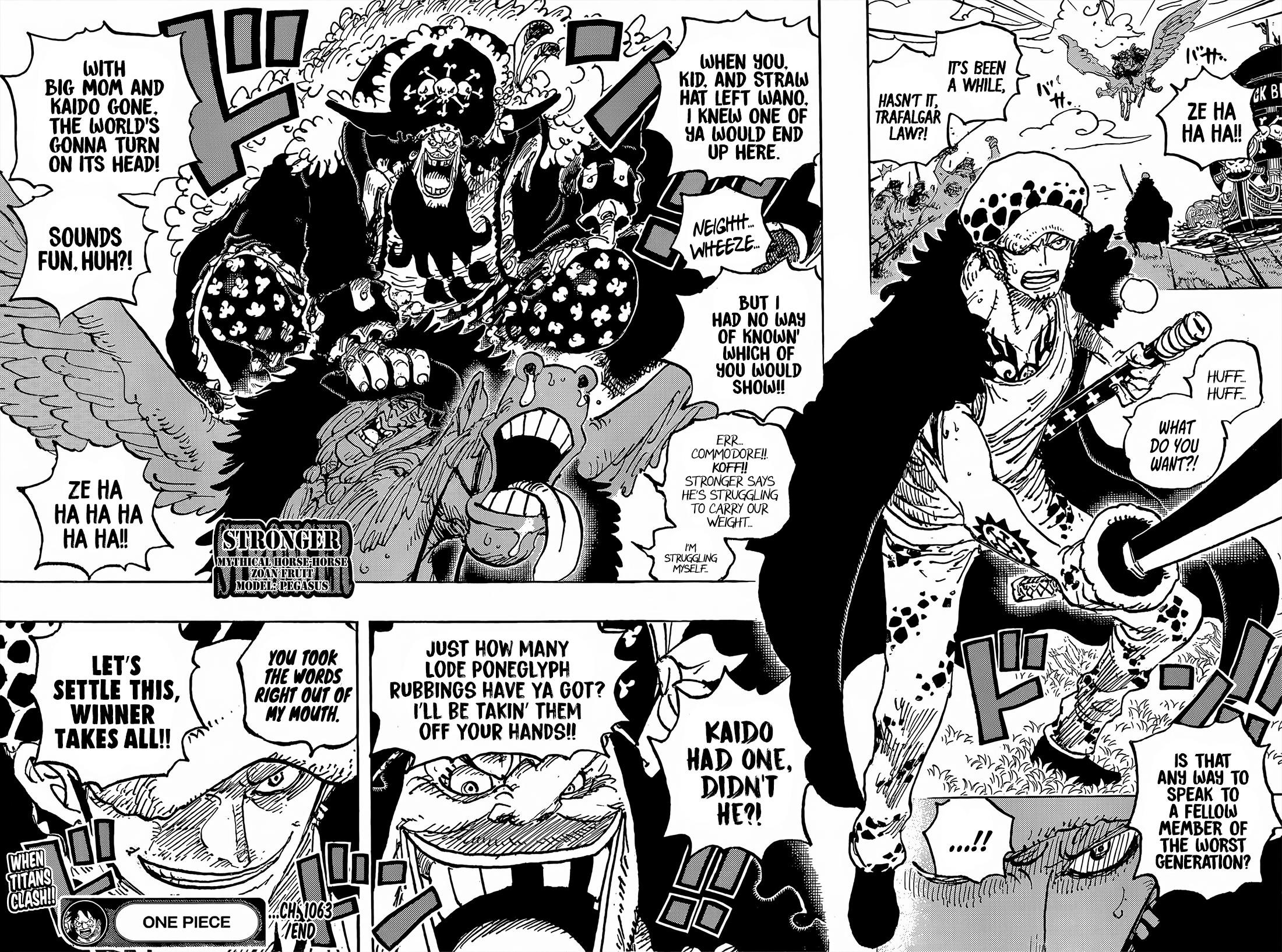 One Piece Manga Chapter 1063 page 12 - My Only Family
