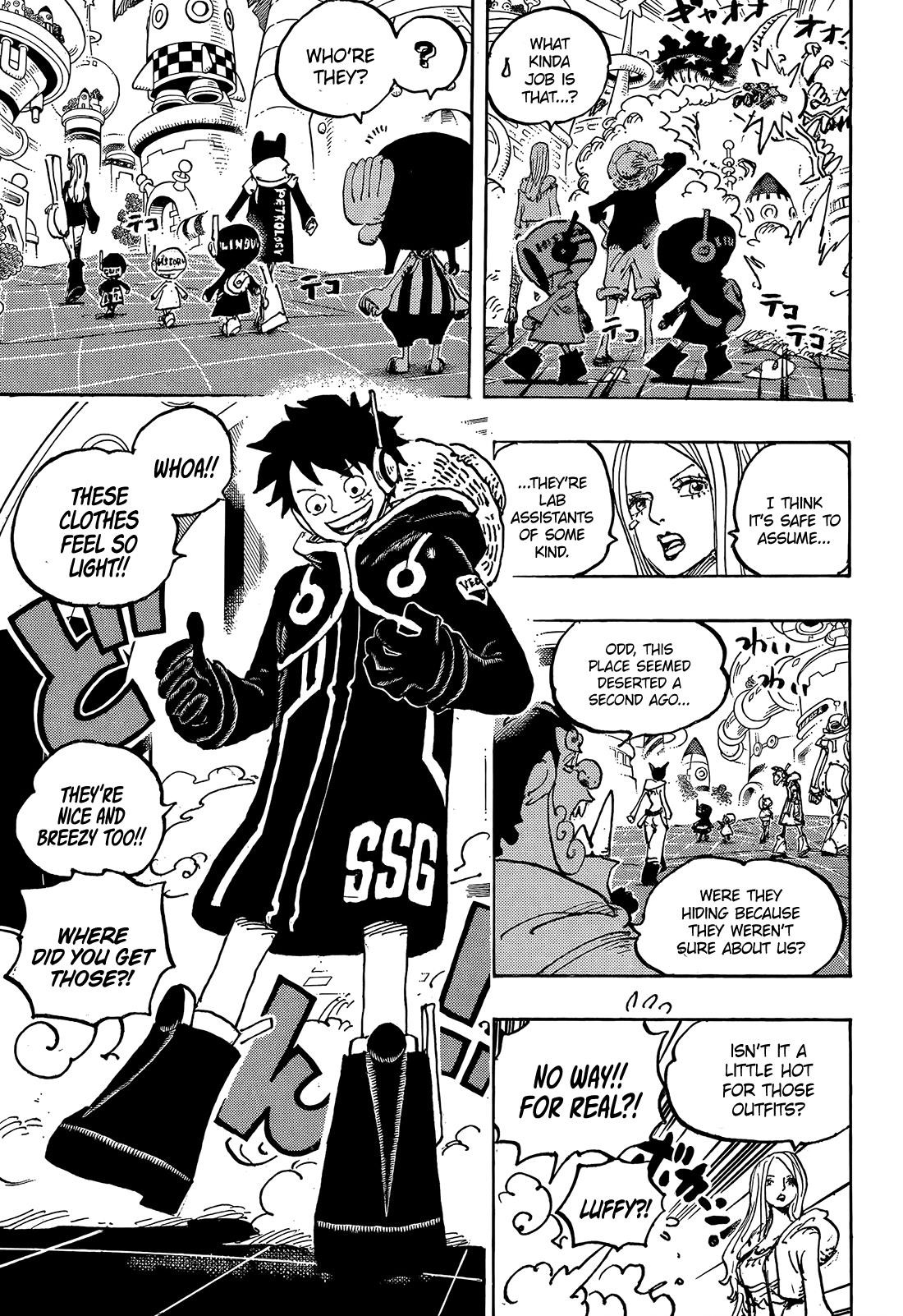 One Piece Manga Chapter 1063 page 3 - My Only Family