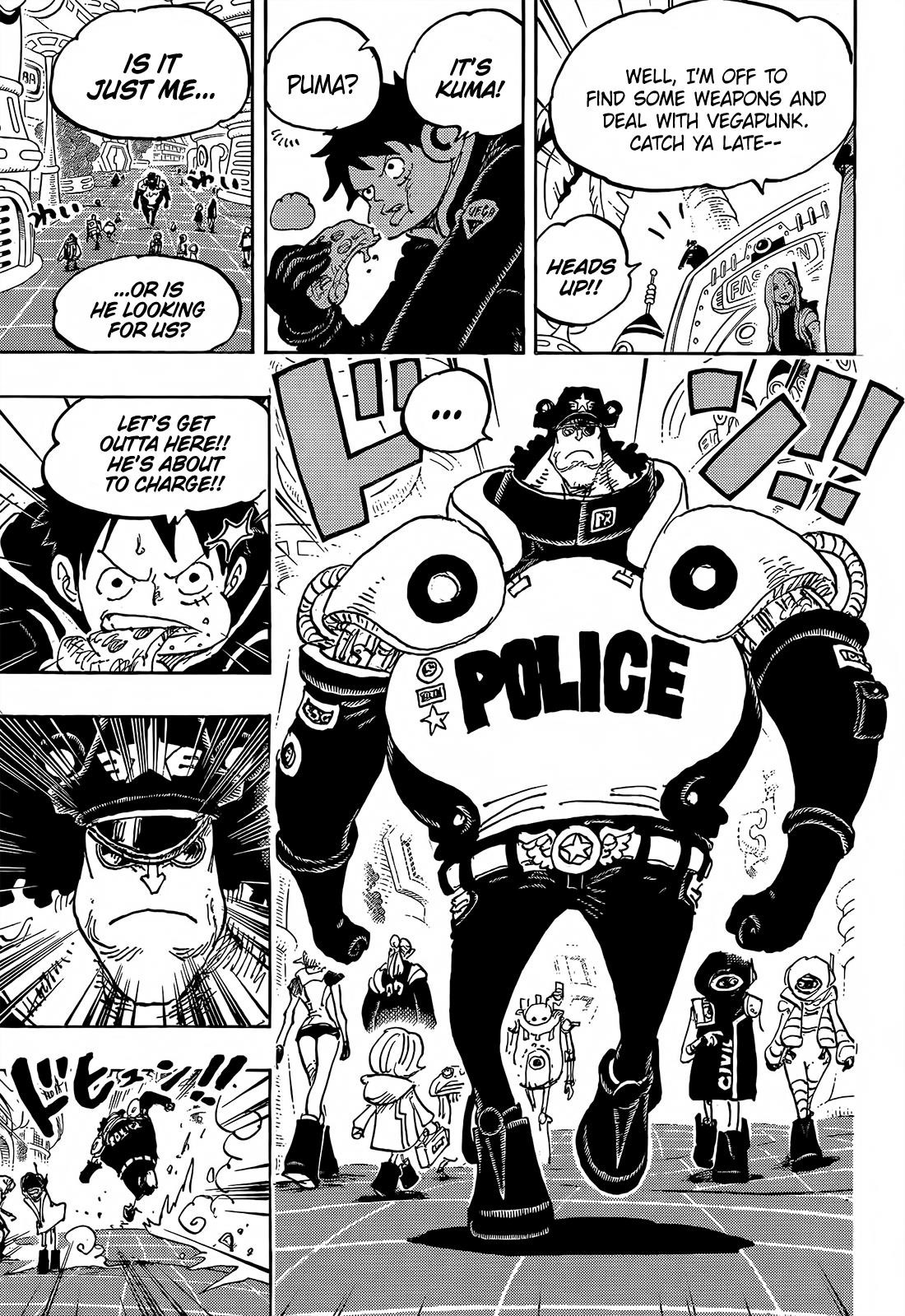 One Piece Manga Chapter 1063 page 5 - My Only Family