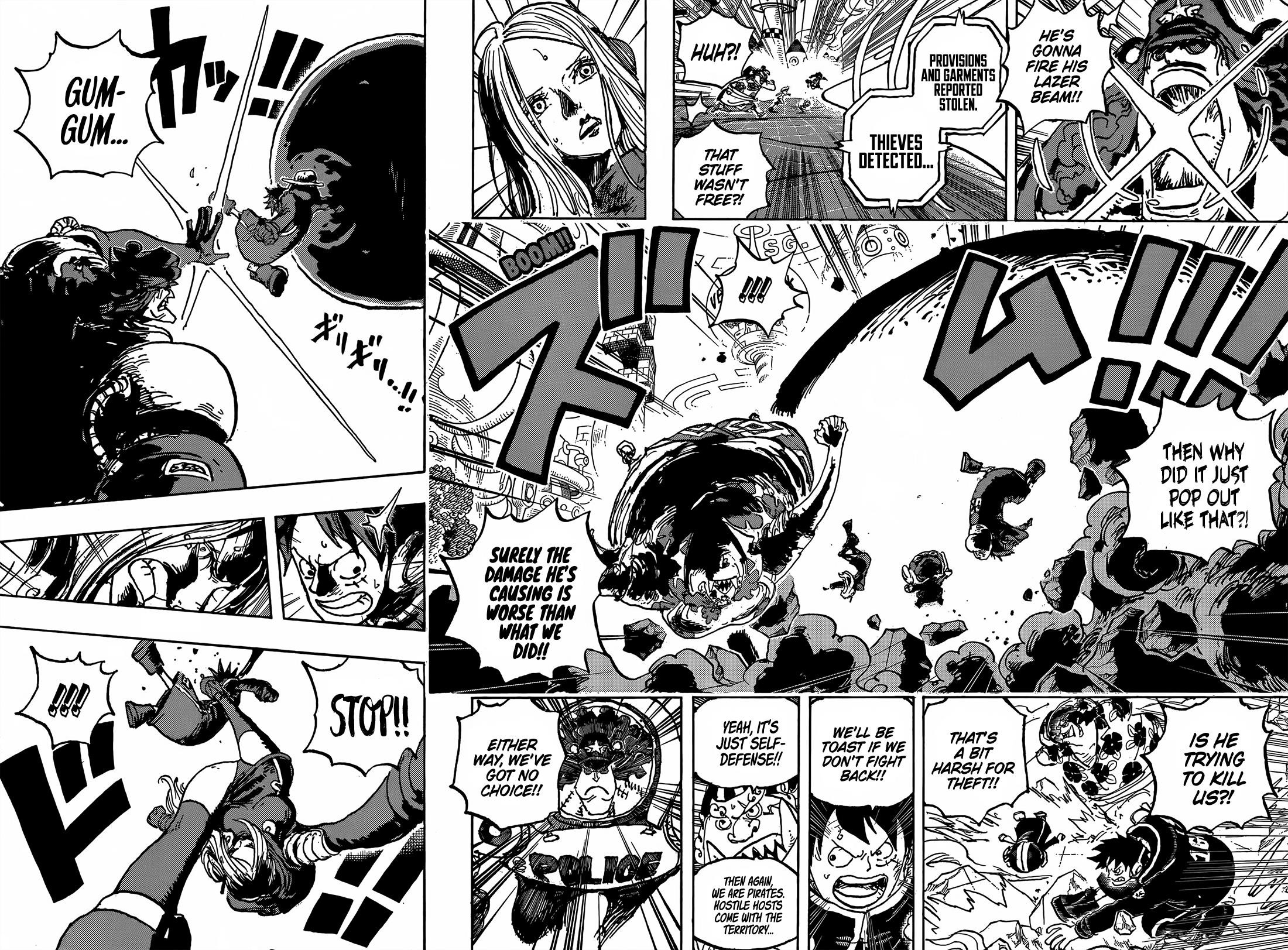One Piece Manga Chapter 1063 page 6 - My Only Family