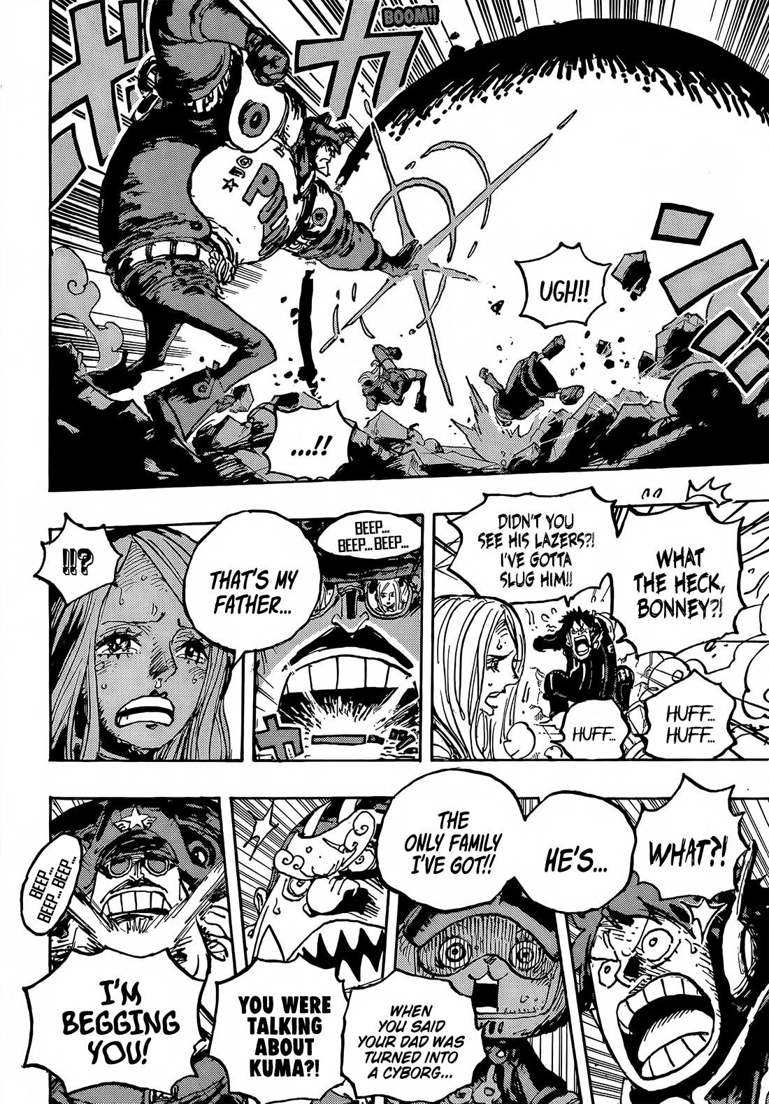 One Piece Manga Chapter 1063 page 7 - My Only Family