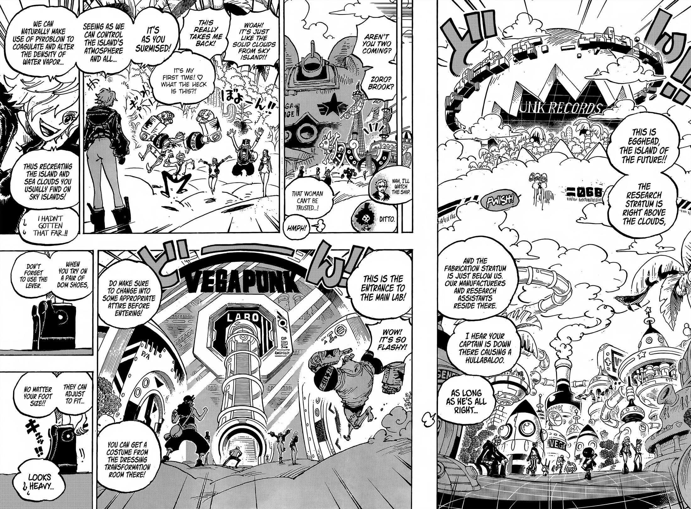 One Piece Manga Chapter 1064 page 13 - Egghead Labophase