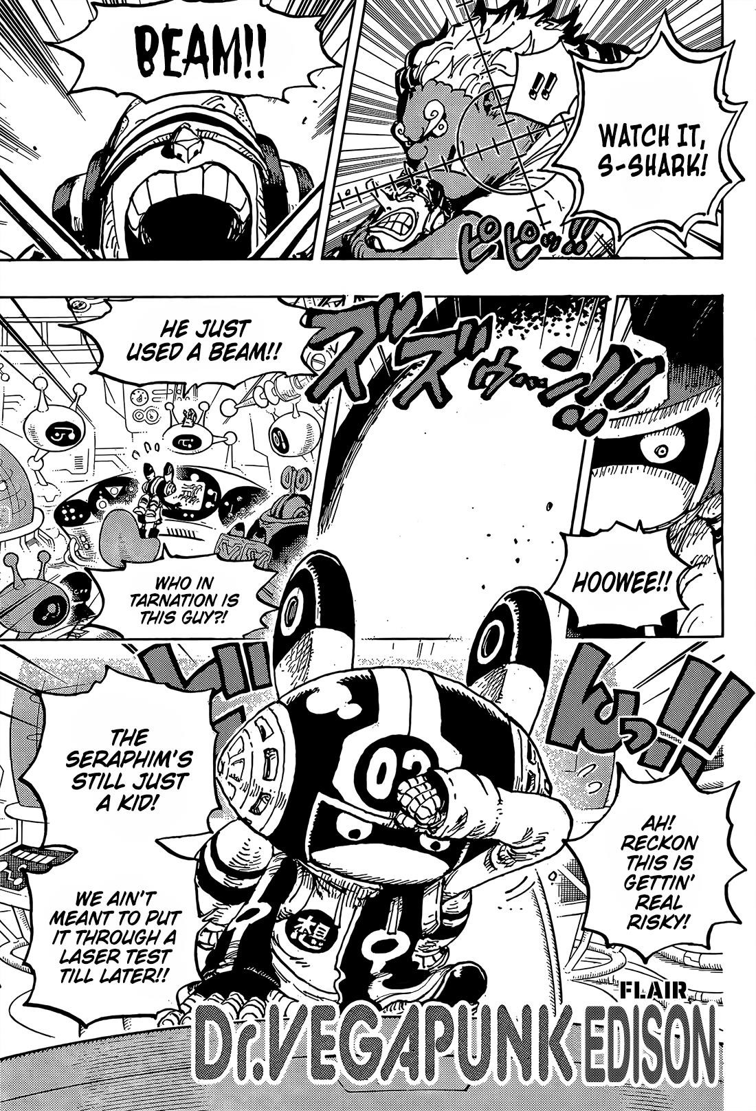 One Piece Manga Chapter 1065 page 12 - Six Vegapunks