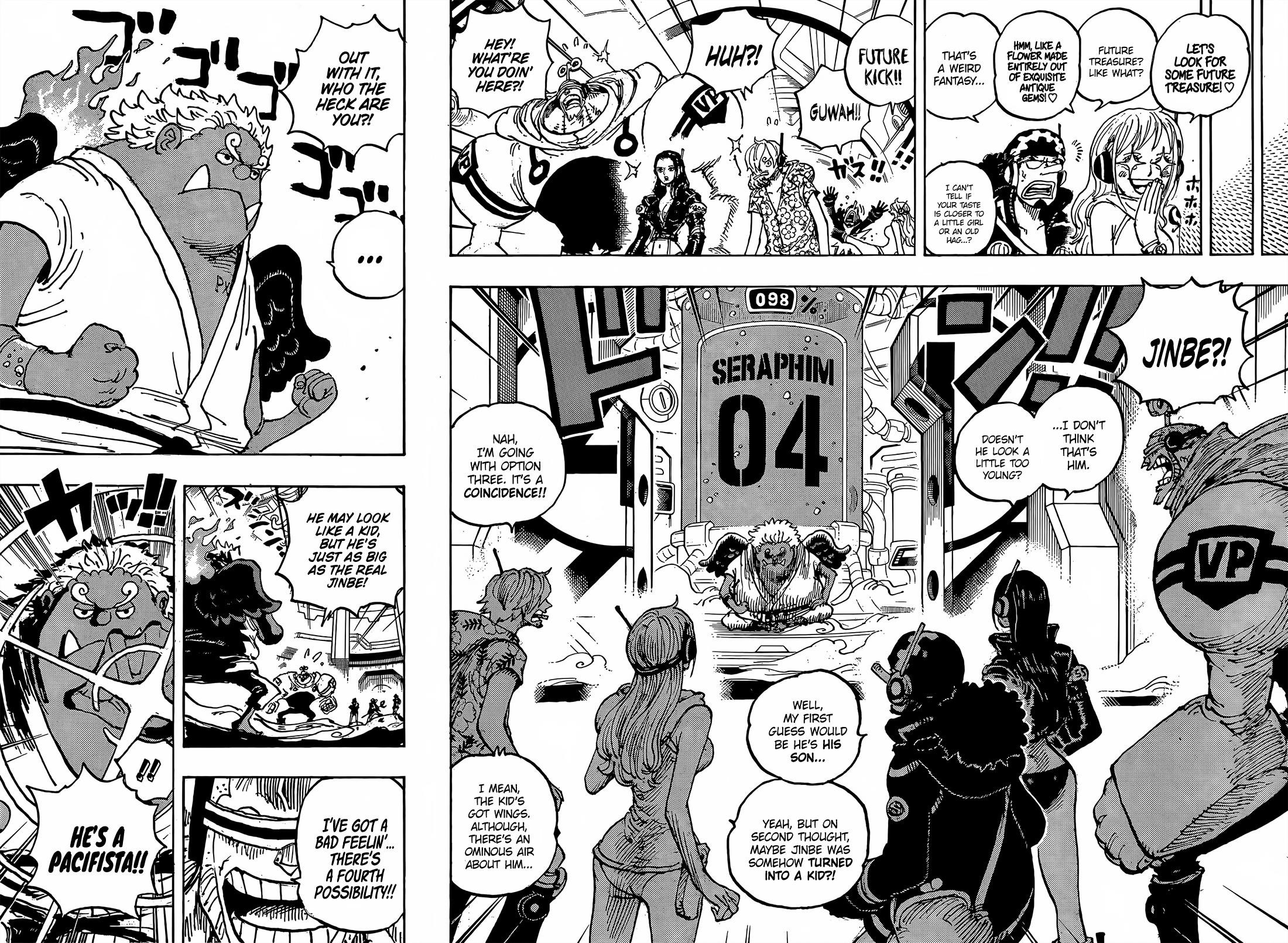 One Piece Manga Chapter 1065 page 6 - Six Vegapunks