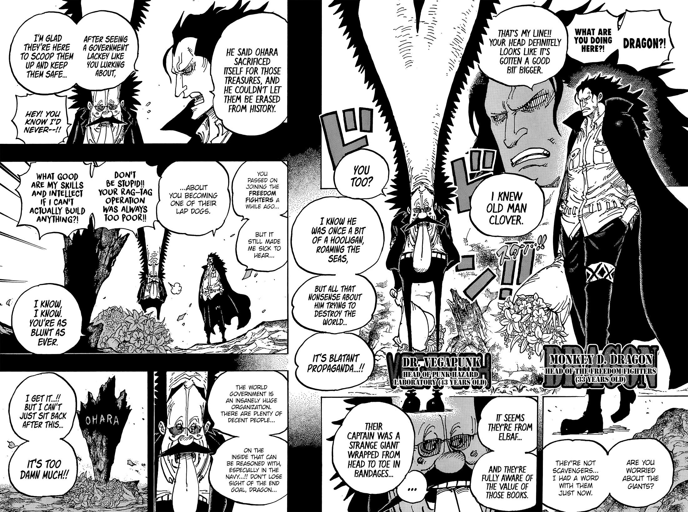 One Piece Manga Chapter 1066 page 10 - The Will of Ohara