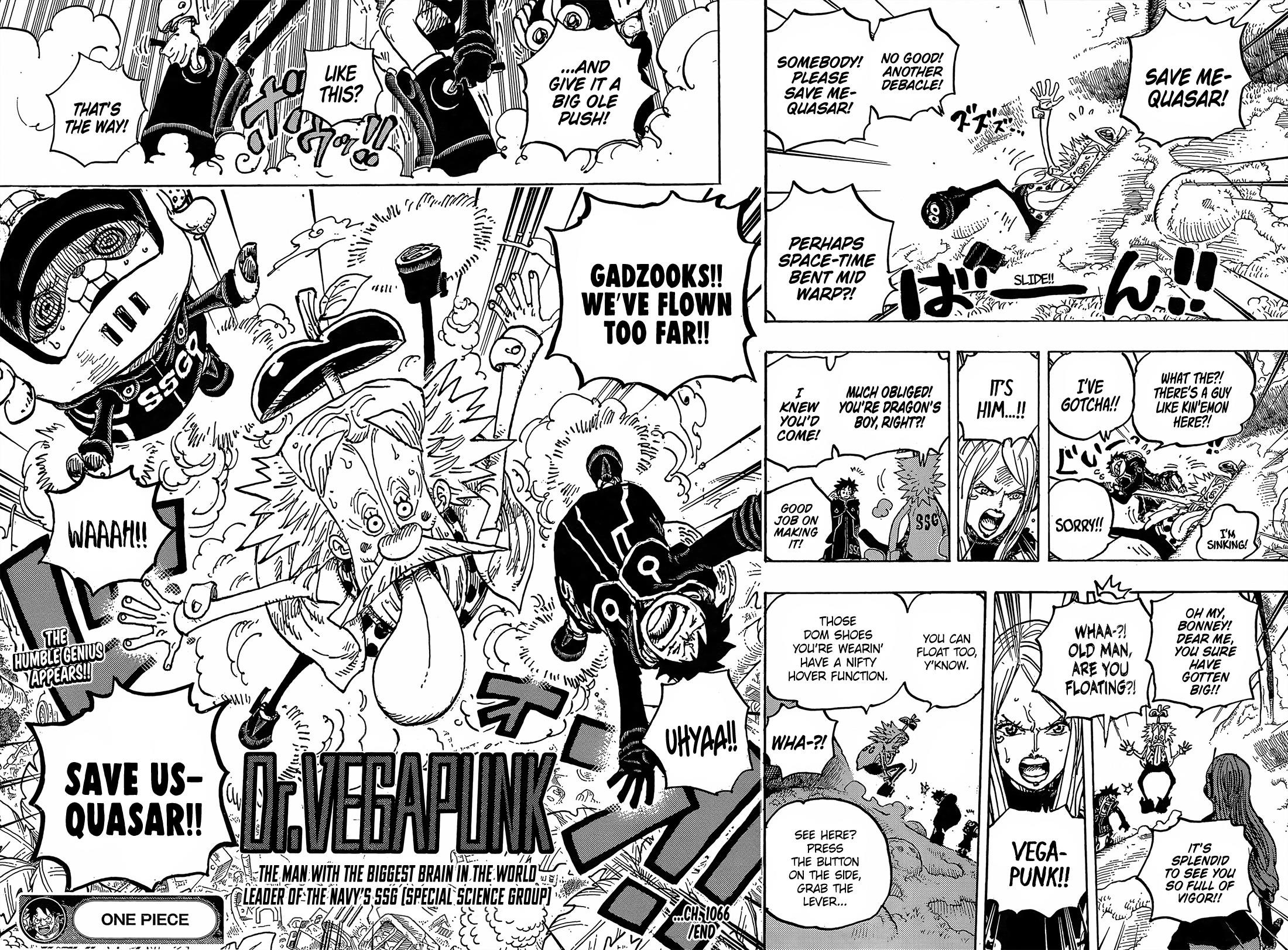 One Piece Manga Chapter 1066 page 15 - The Will of Ohara