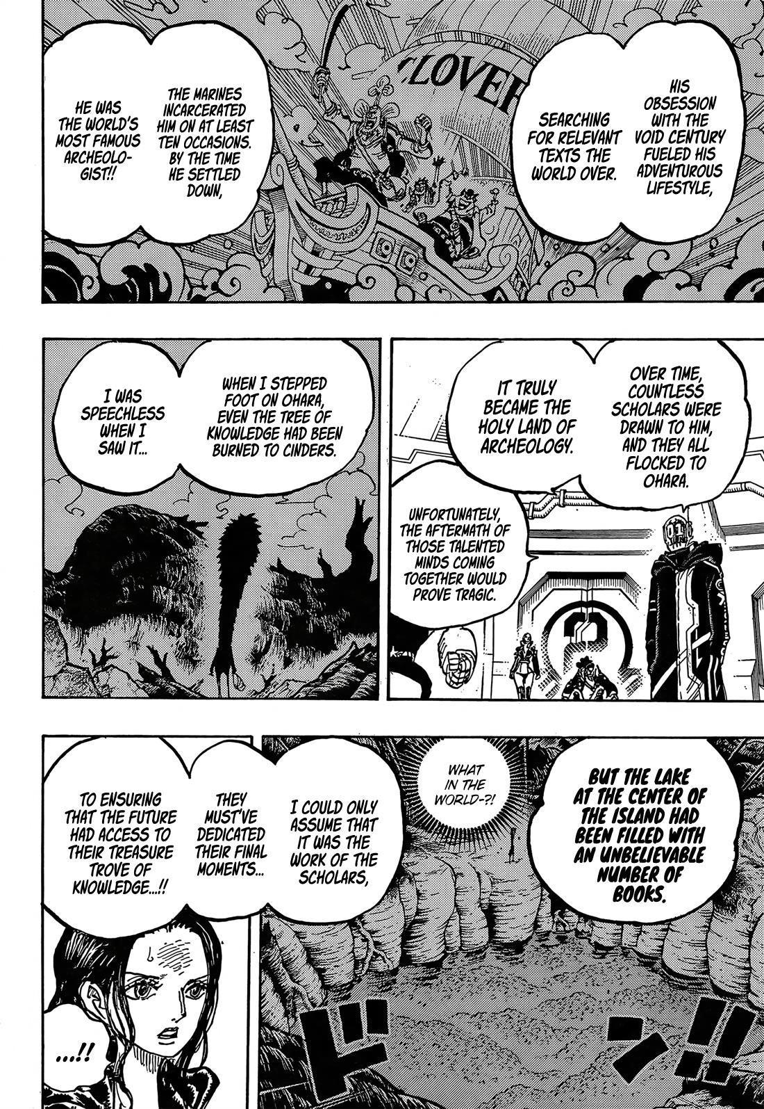 One Piece Manga Chapter 1066 page 6 - The Will of Ohara