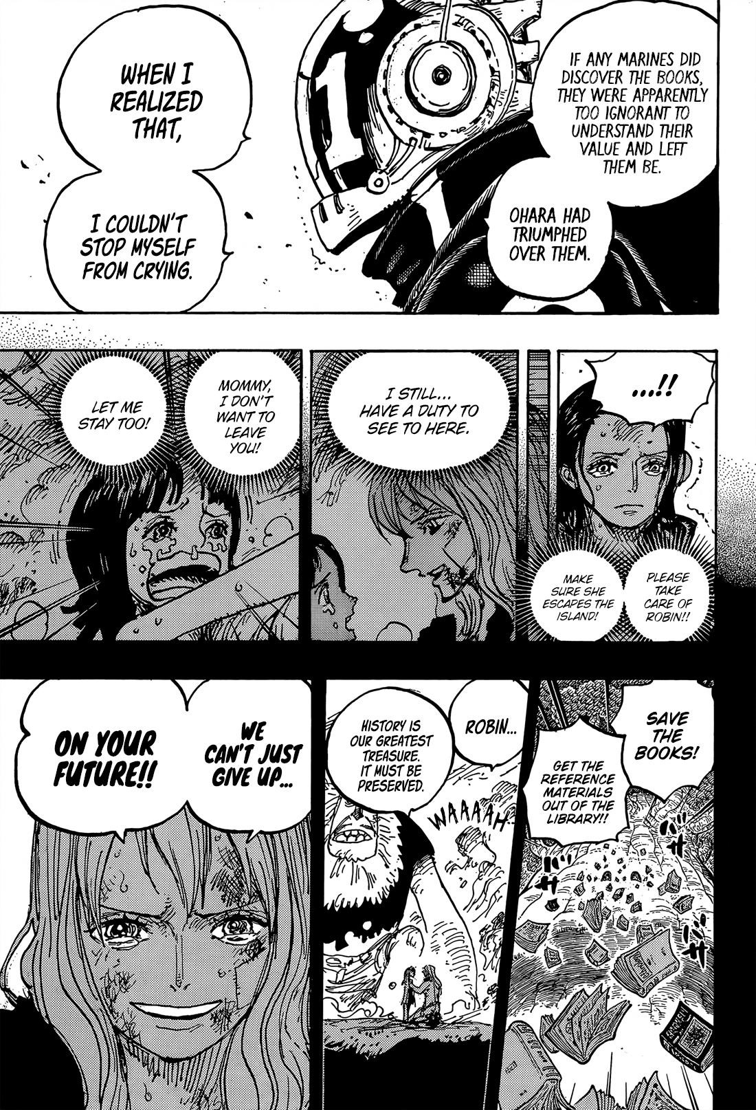 One Piece Manga Chapter 1066 page 7 - The Will of Ohara