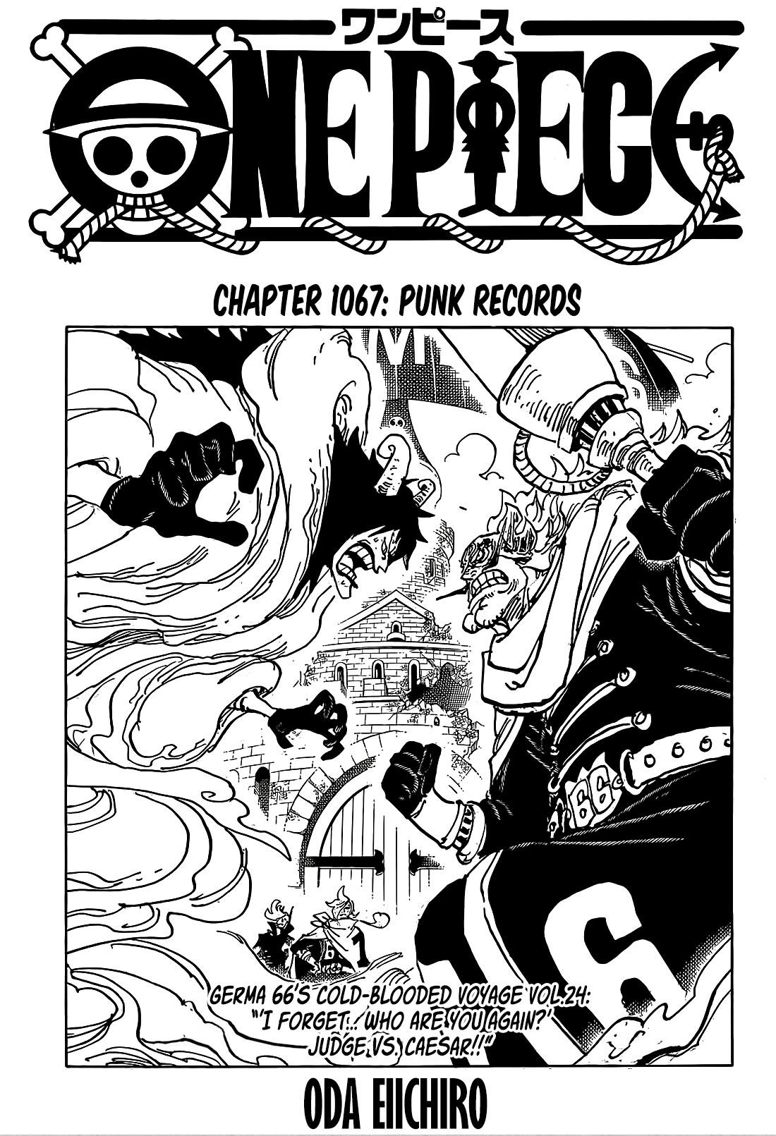 One Piece Manga Chapter 1067 page 1 - Punk Records