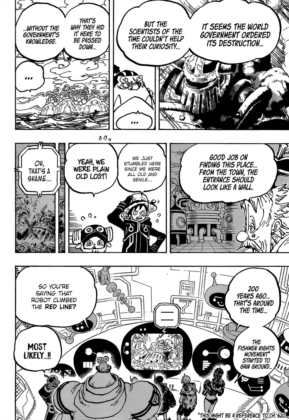 One Piece Manga Chapter 1067 page 10 - Punk Records