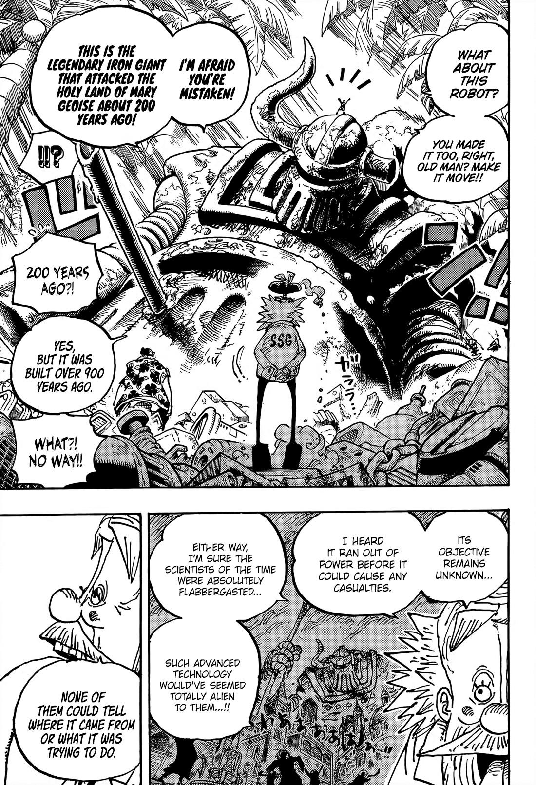 One Piece Manga Chapter 1067 page 9 - Punk Records