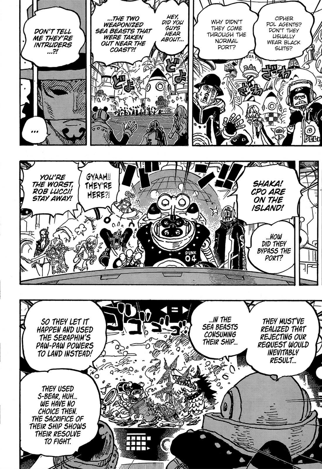 One Piece Manga Chapter 1068 page 10 - A Genius' Dream