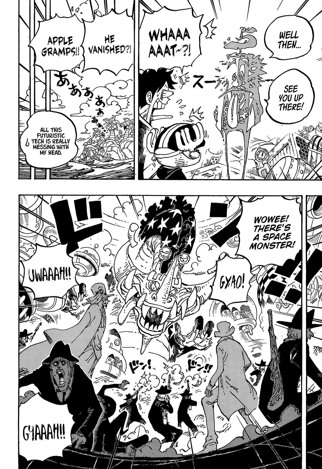 One Piece Manga Chapter 1068 page 12 - A Genius' Dream