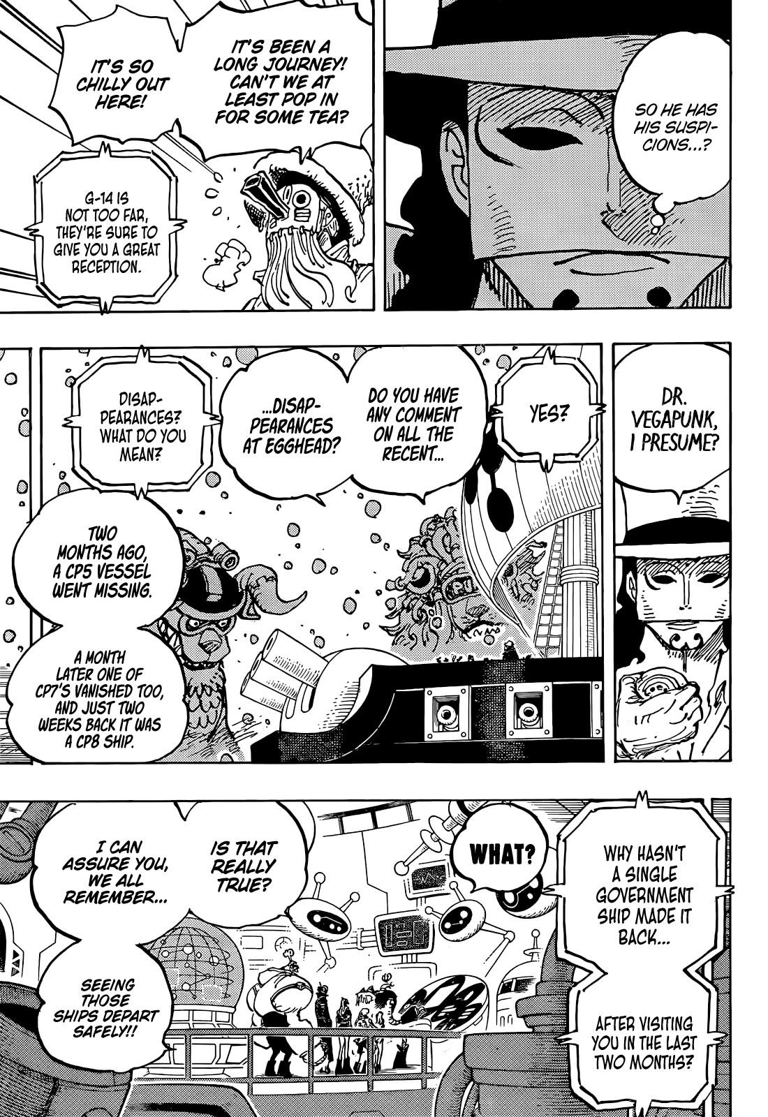 One Piece Manga Chapter 1068 page 3 - A Genius' Dream