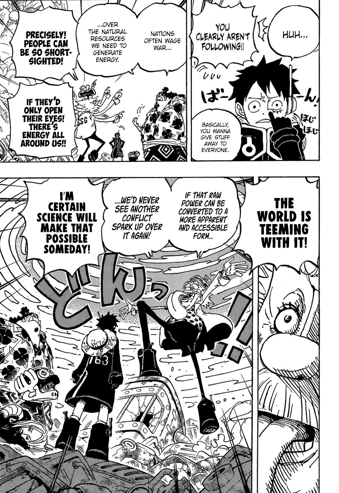One Piece Manga Chapter 1068 page 7 - A Genius' Dream
